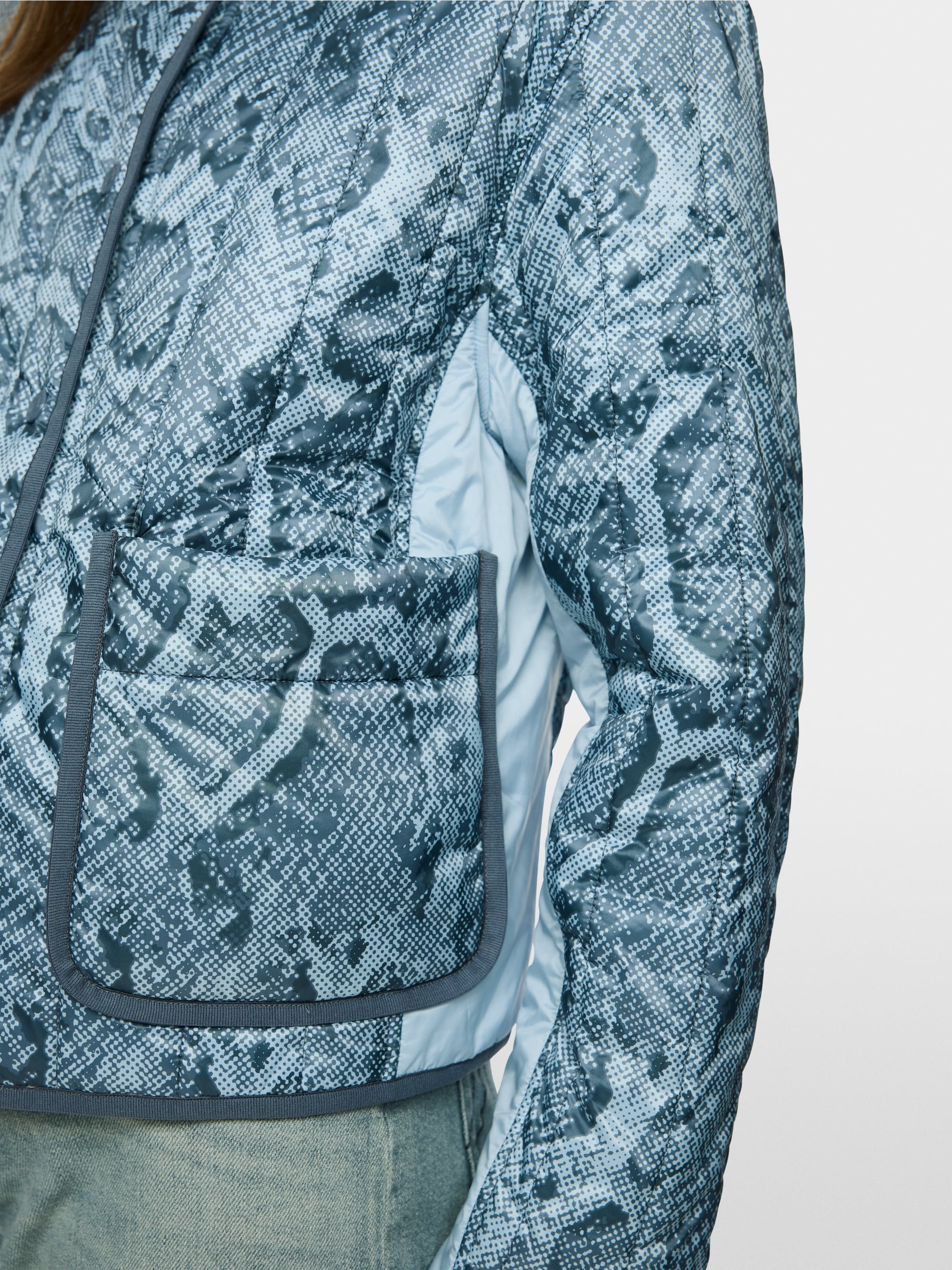 Padded reversible jacket