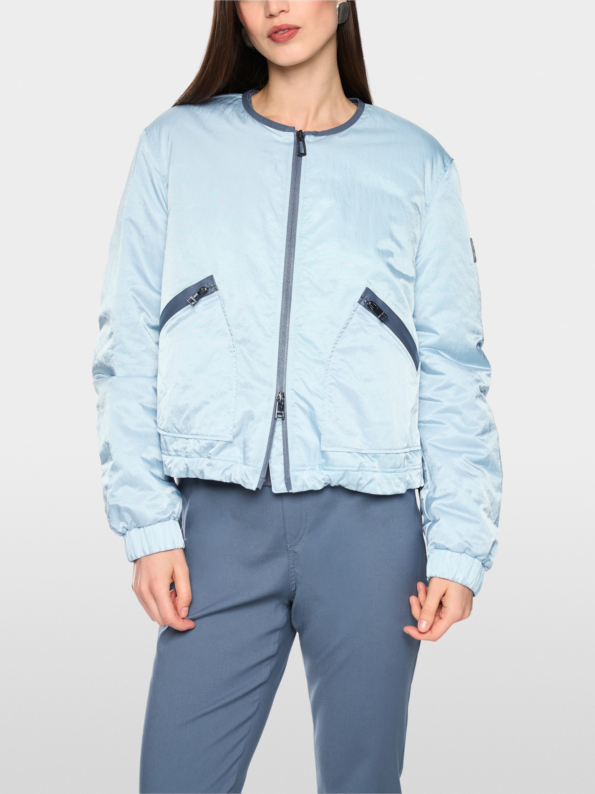 Padded bomber jacket