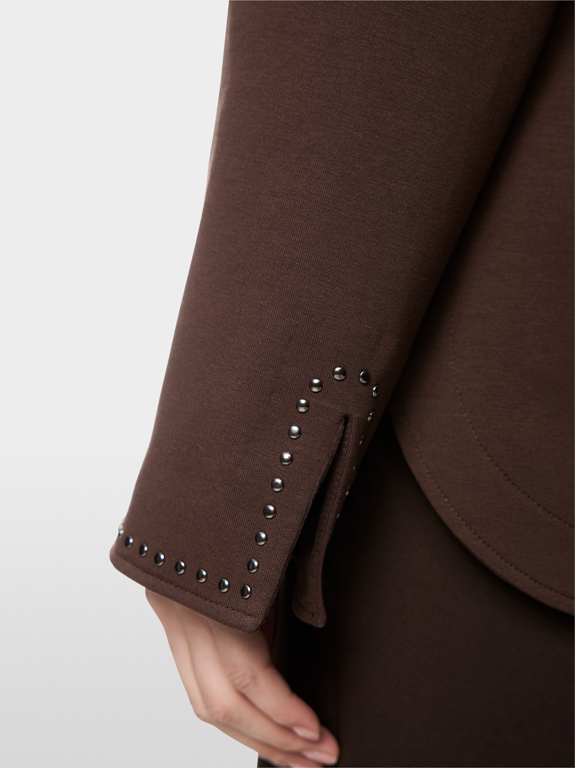 Jacket with hotfix details