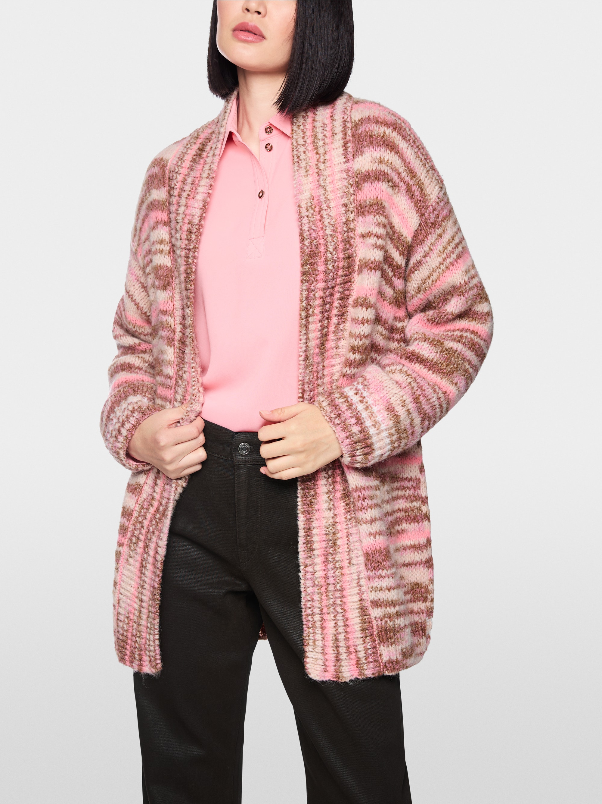 ‘Knitted in Germany’ long cardigan