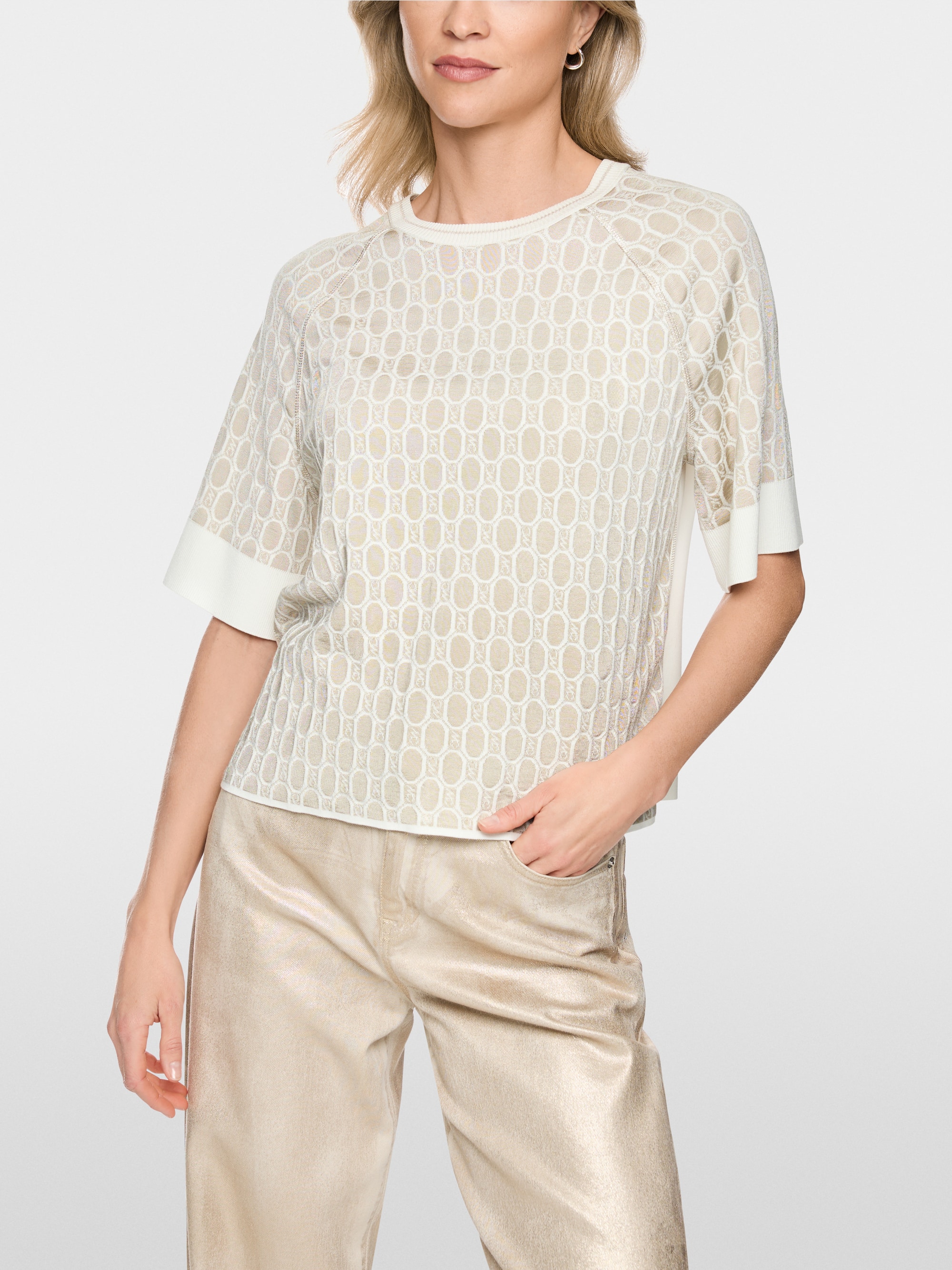 ‘Knitted in Germany’ jacquard jumper