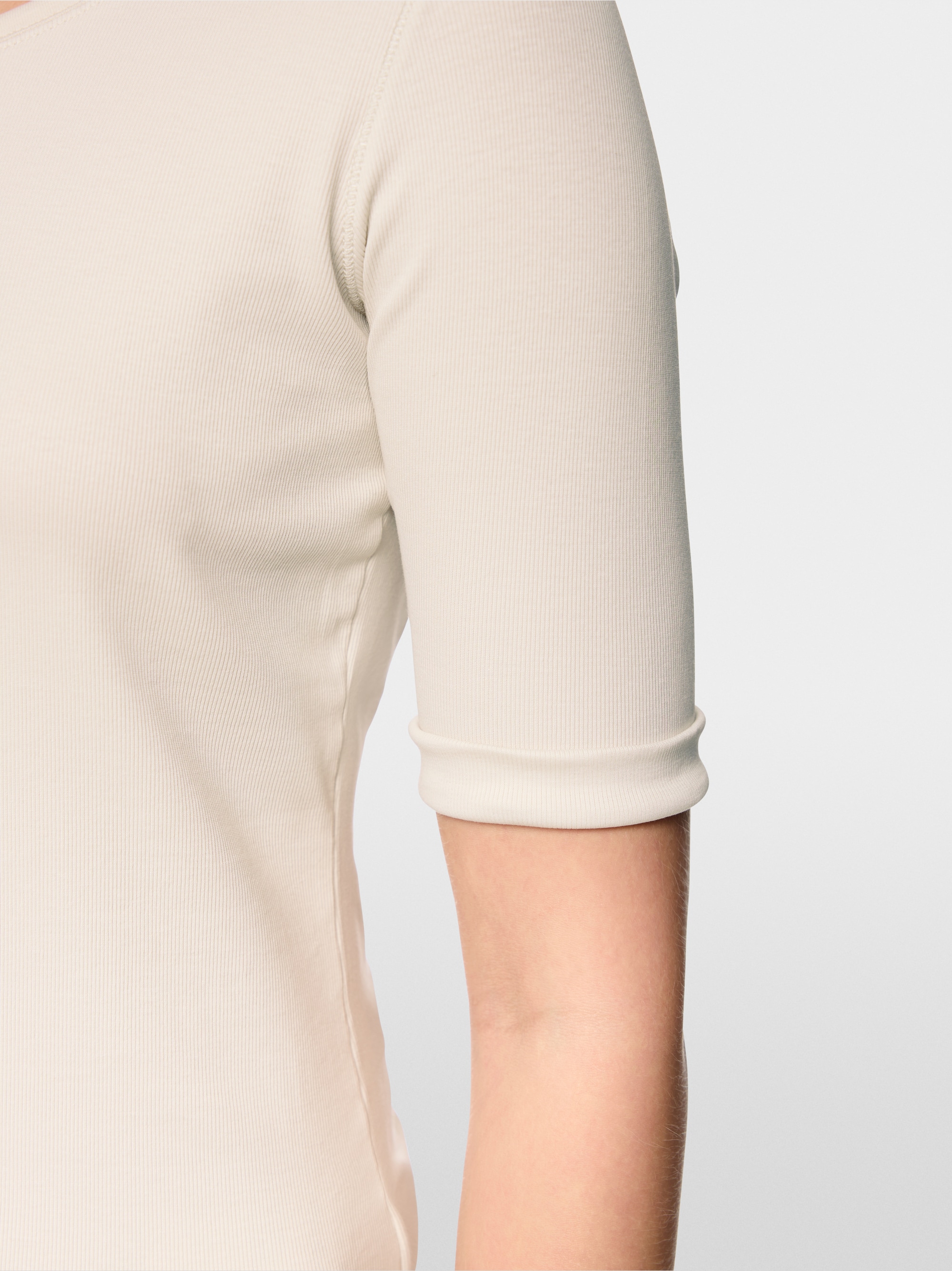 Stretch cotton shirt