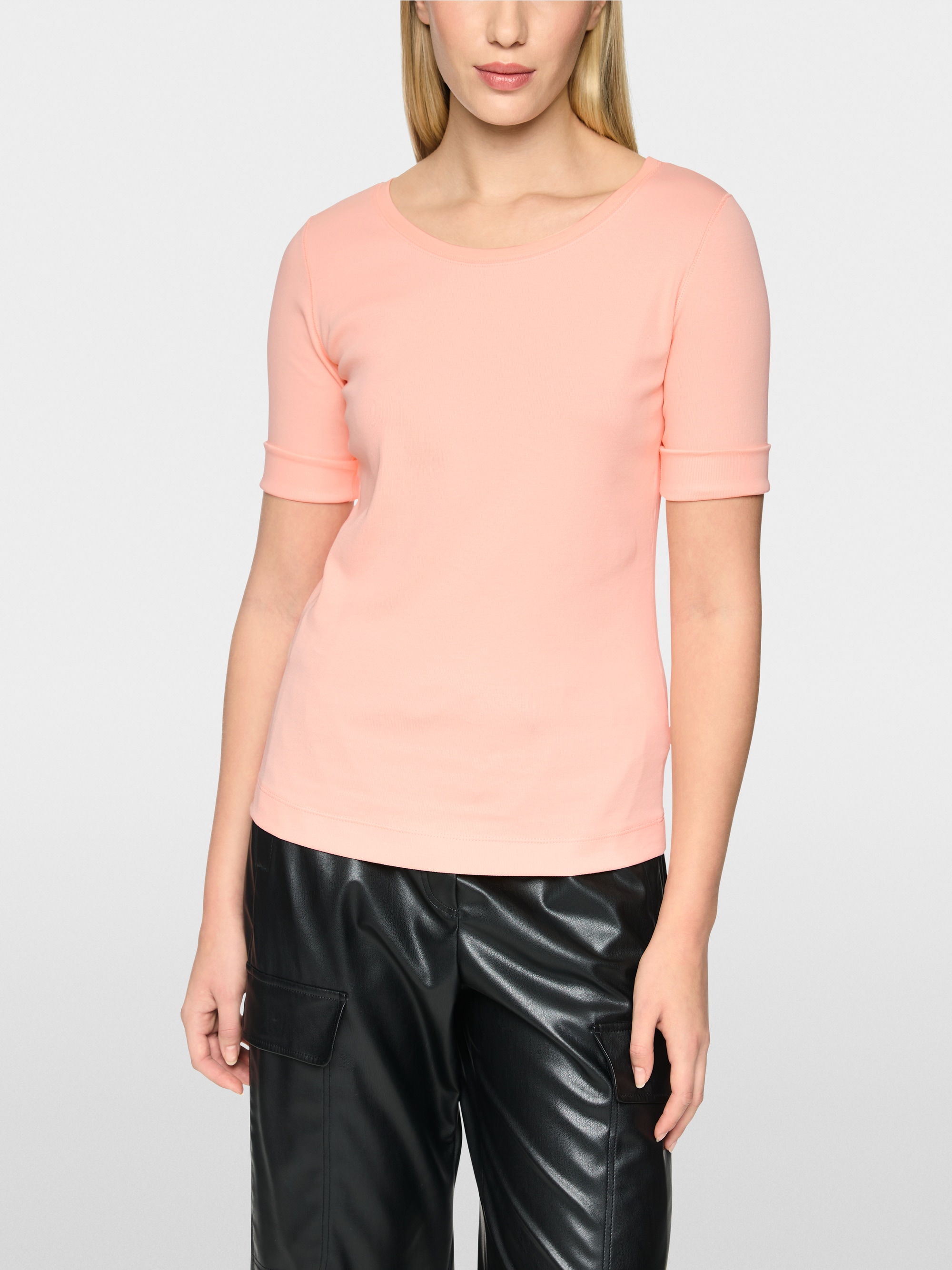 Stretch cotton shirt