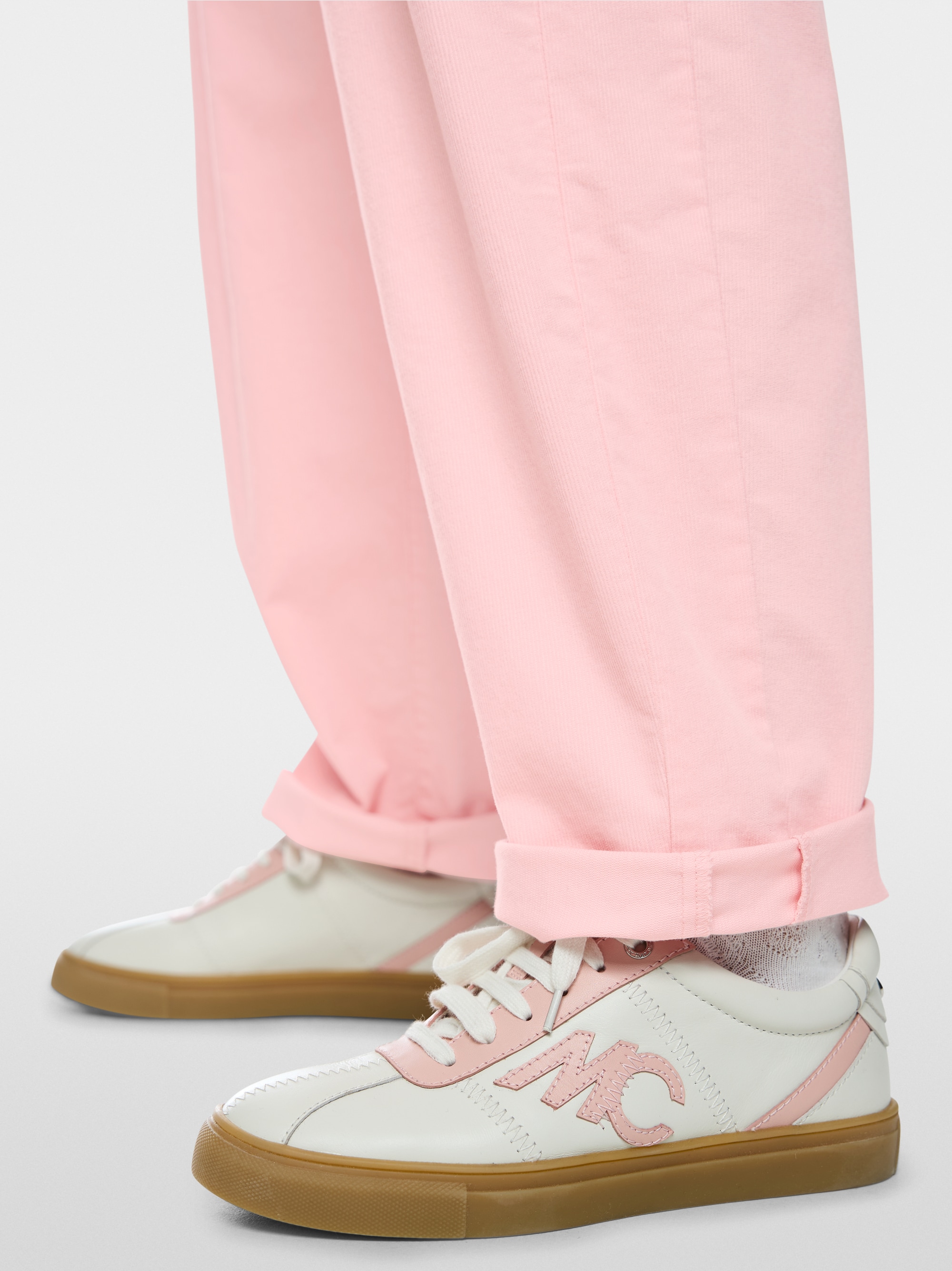 Pantalon en velours côtelé RUMA, coupe décontractée forme en O