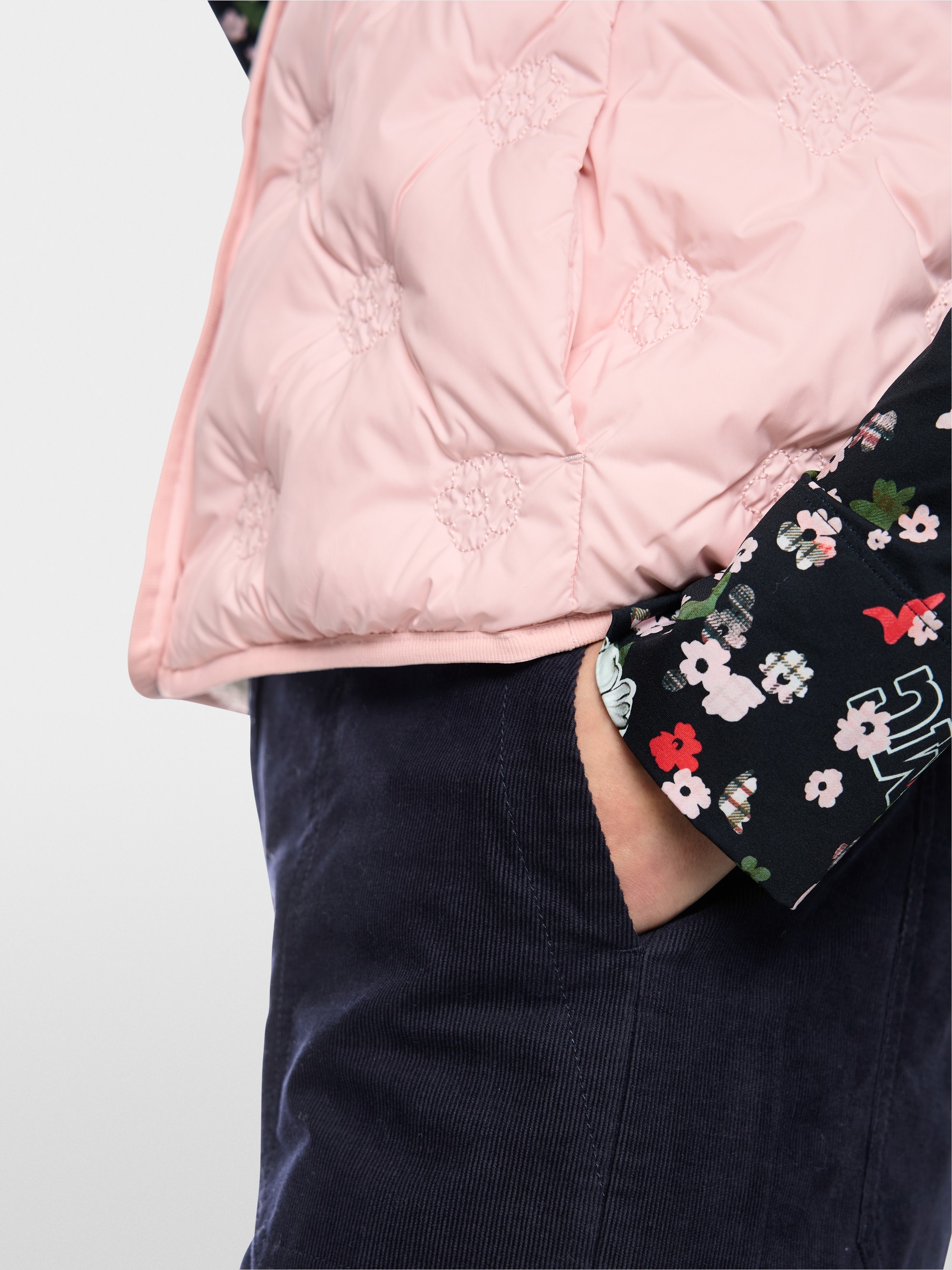 RUMA O-shape relaxed fit cord trousers