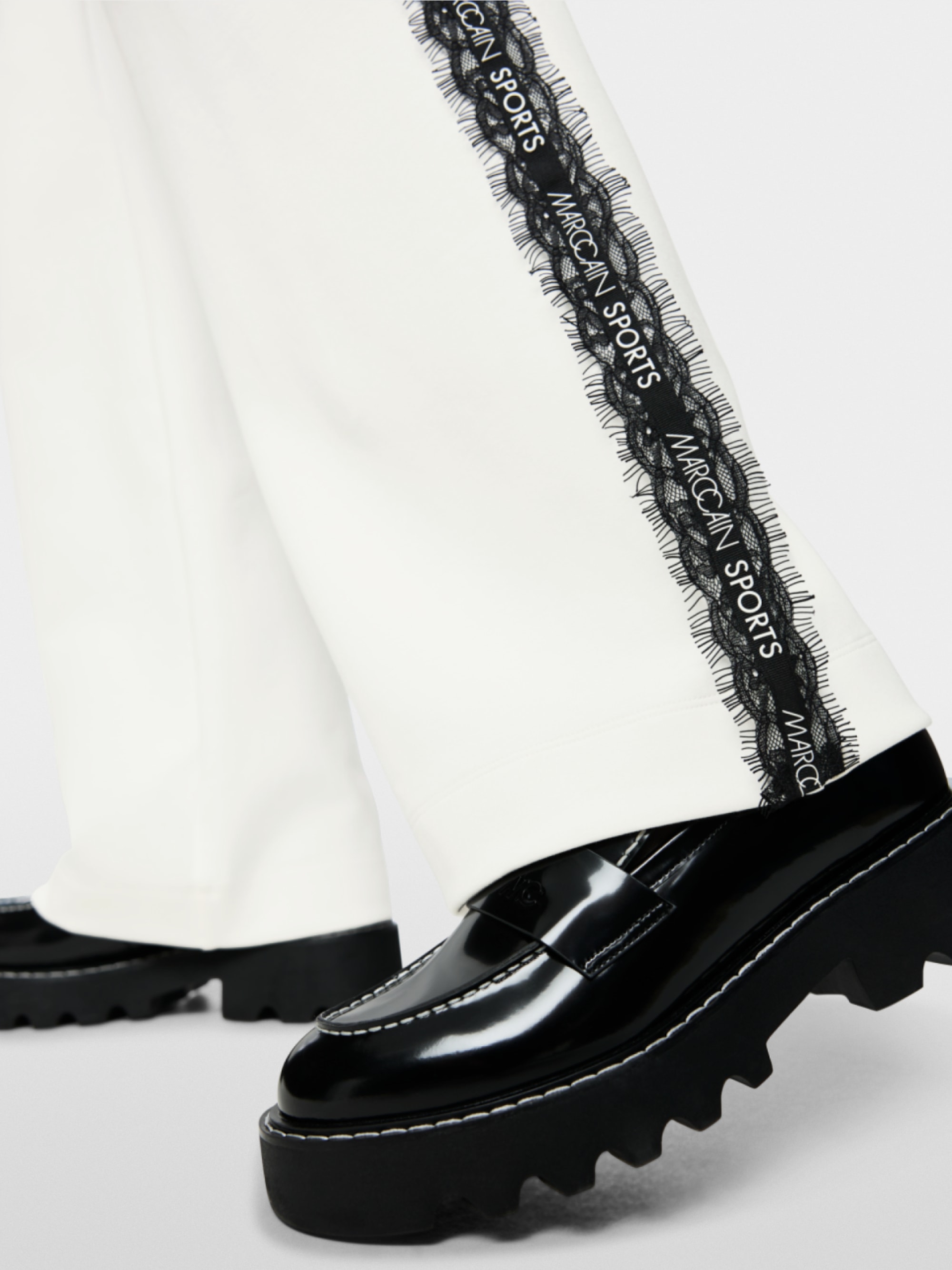 WASHINGTON pull-on trousers with lace