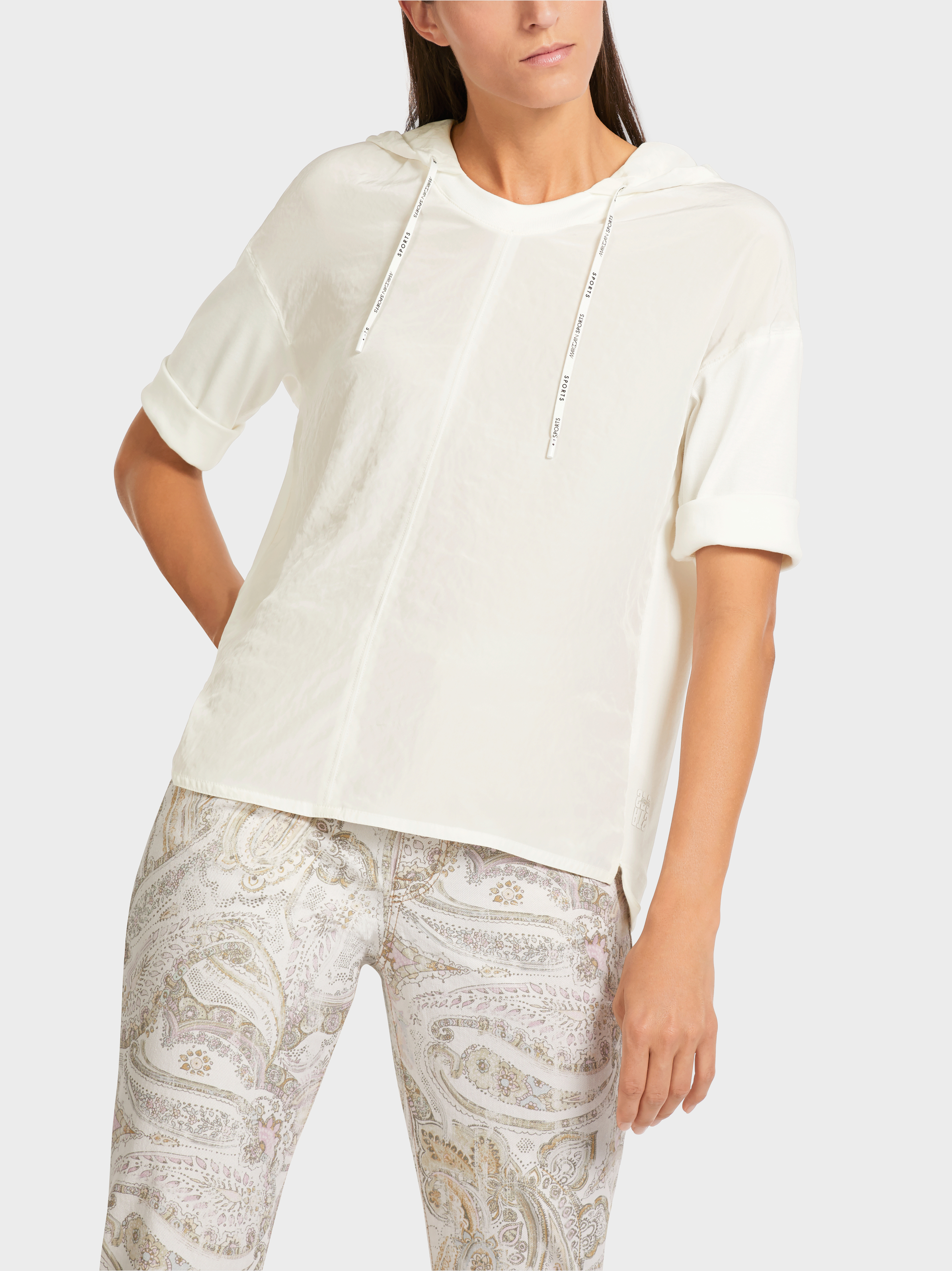 Blusenshirt Mit Kapuze Marc cain de blusenshirt-mit-kapuze-marc-cain-de