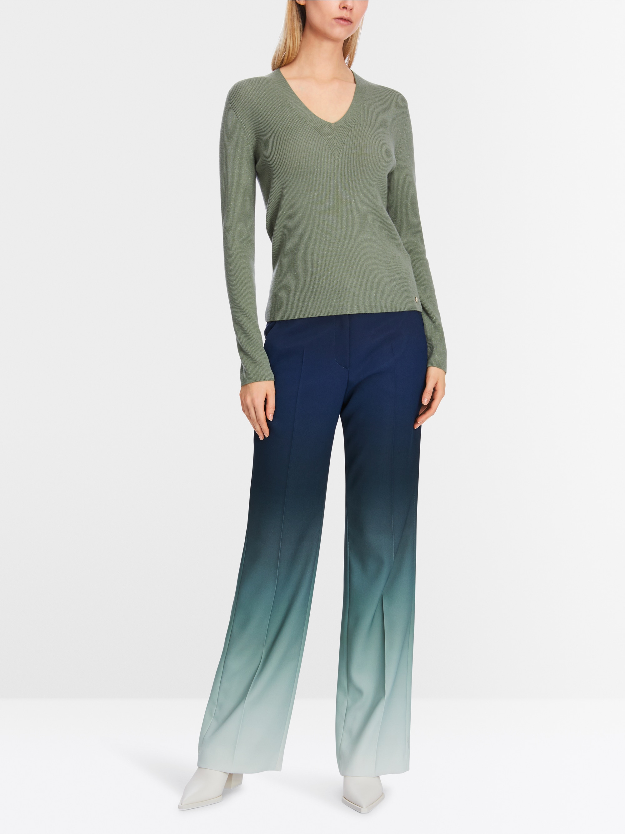 Sweater ‘Rethink Together’ met lurex