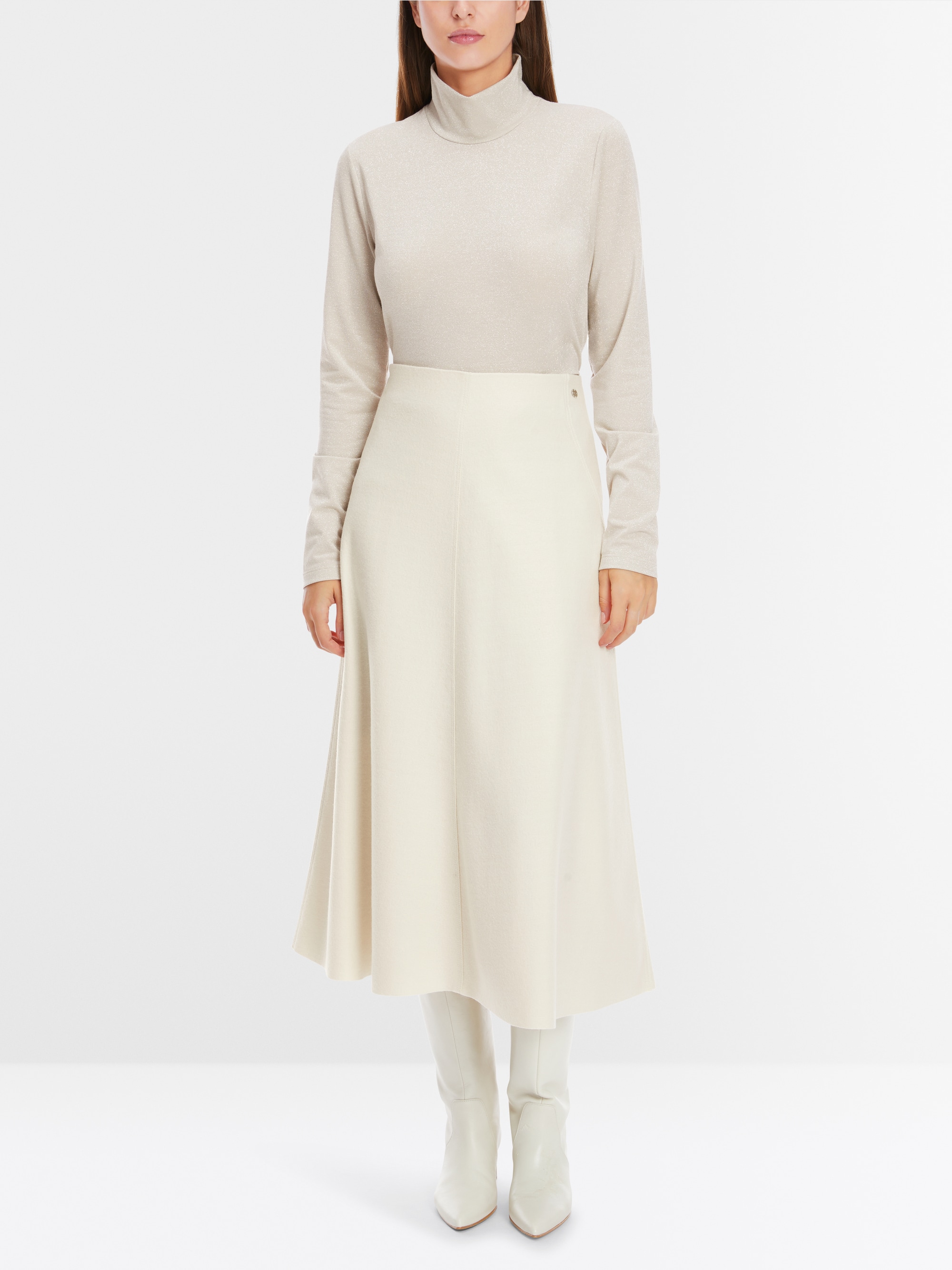 Pure wool skirt - knitted in Germany