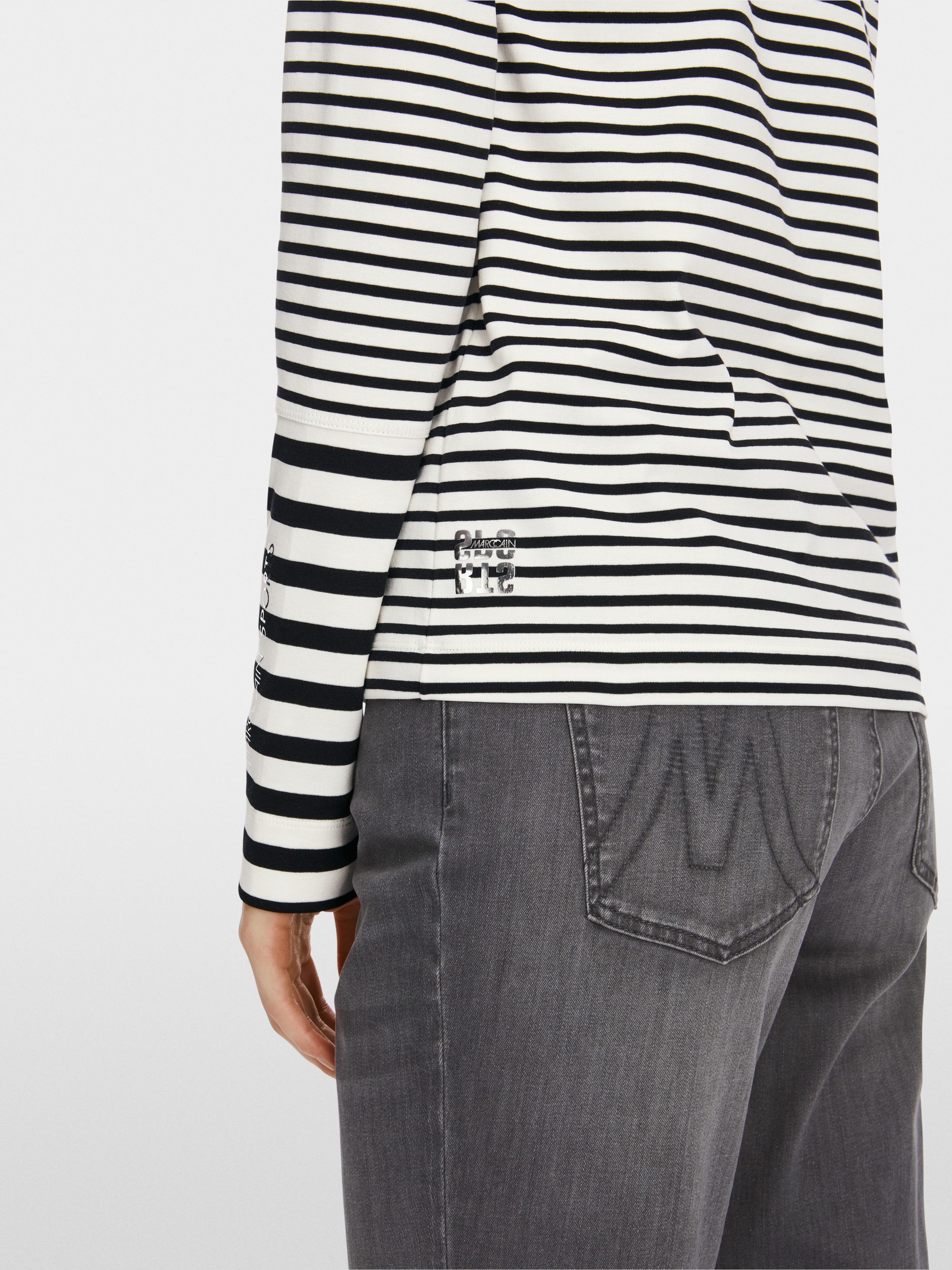 Striped long sleeve
