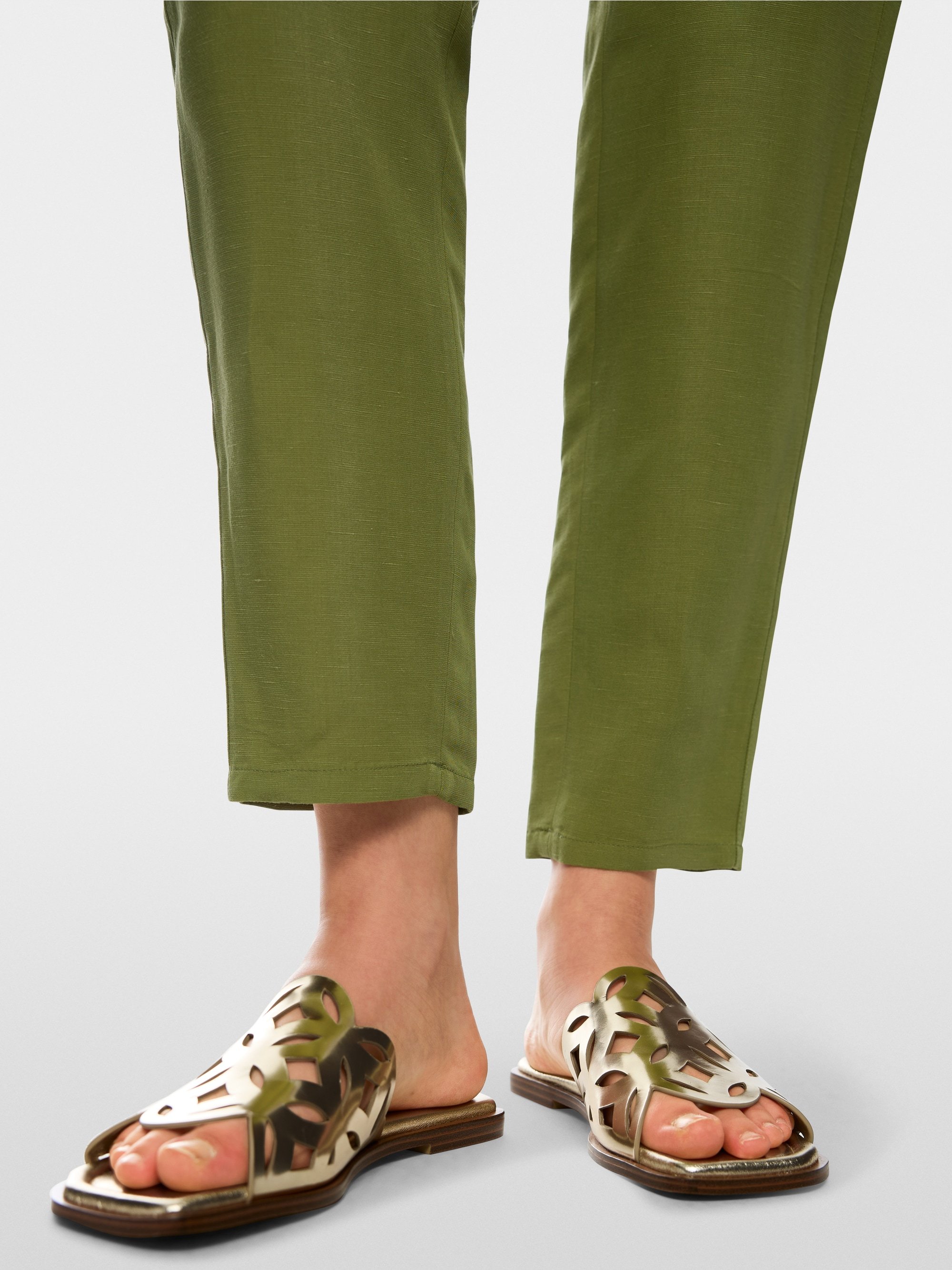 Pantalon large à enfiler en uni - Modèle RHODOS