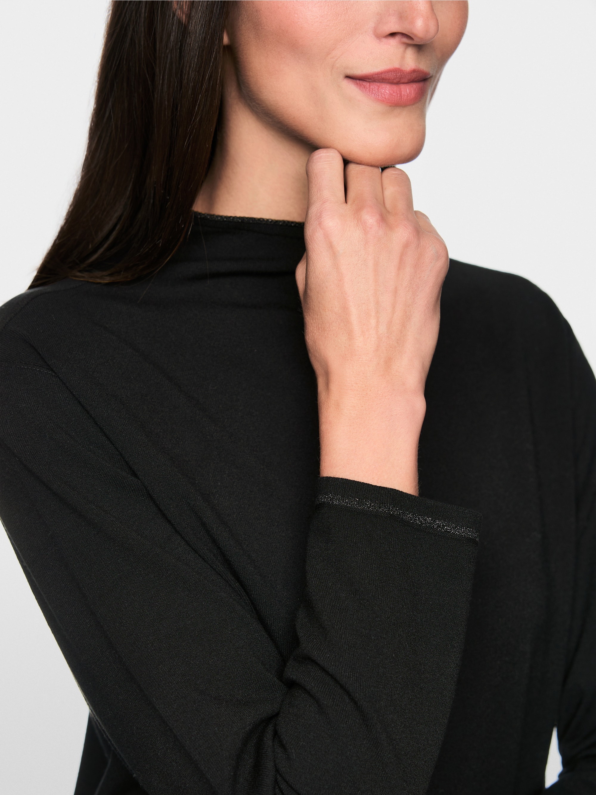 Feinstrick-Pullover Knitted in Germany