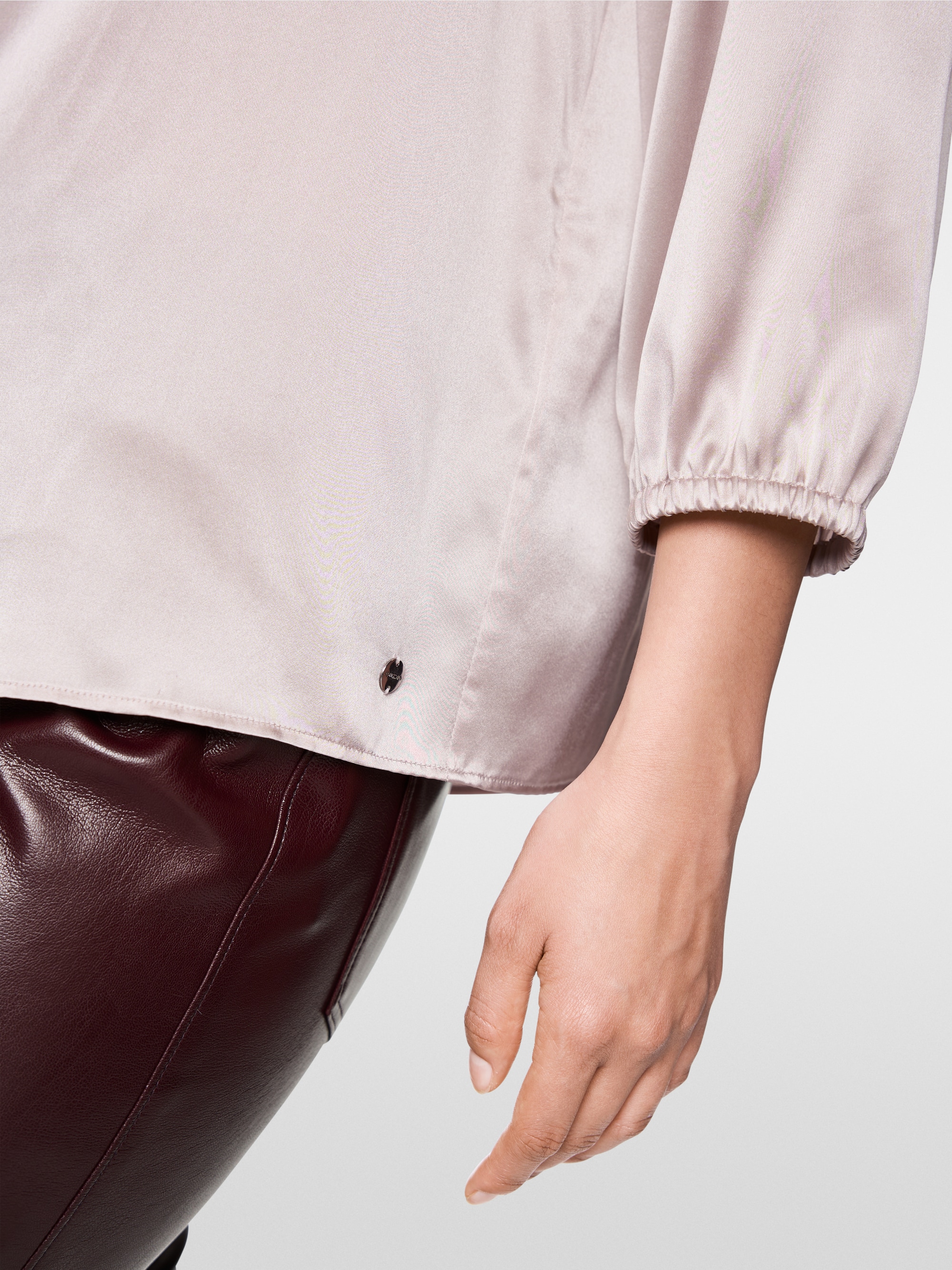 Blouse en soie ample