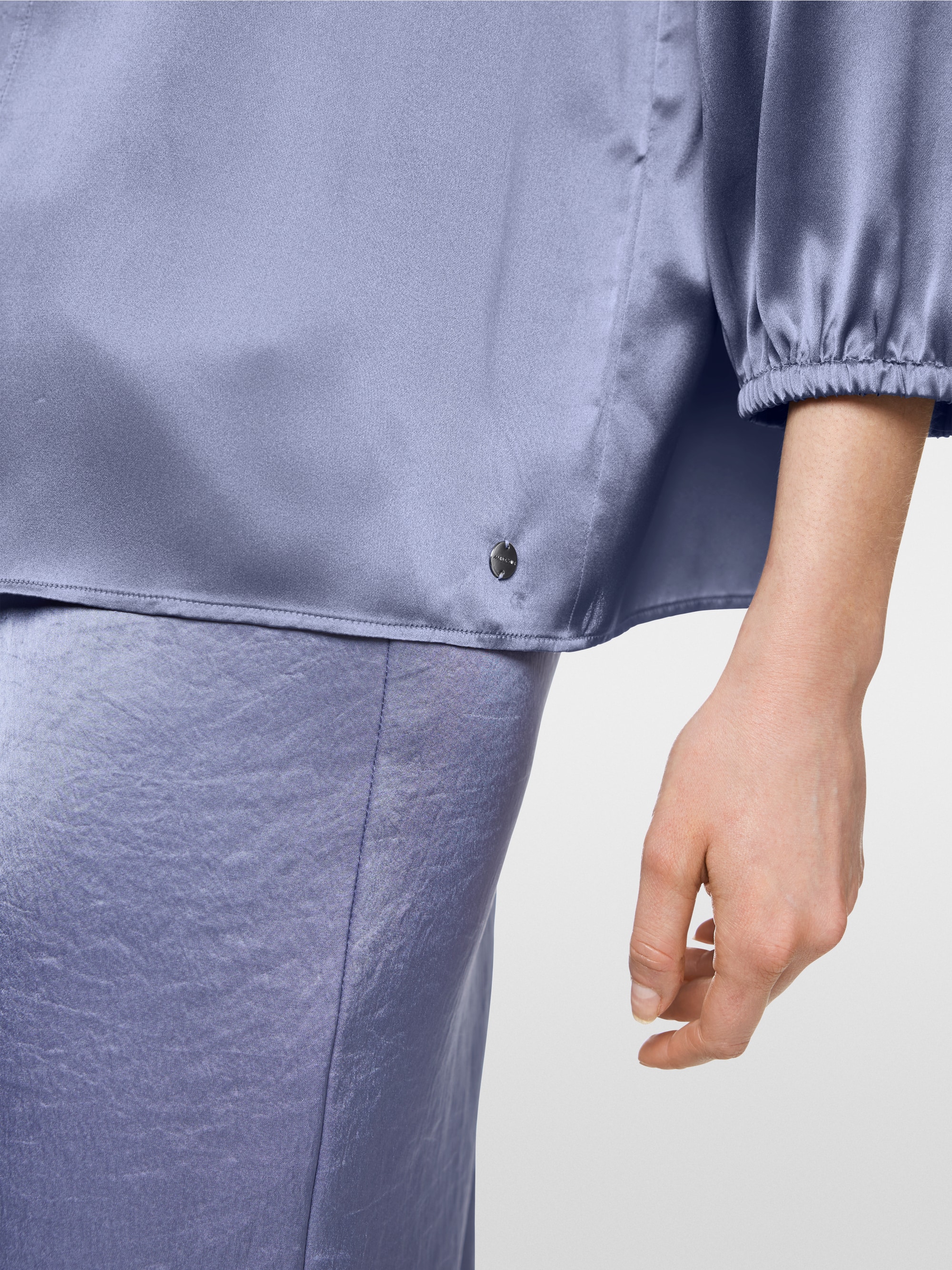 Blouse en soie ample