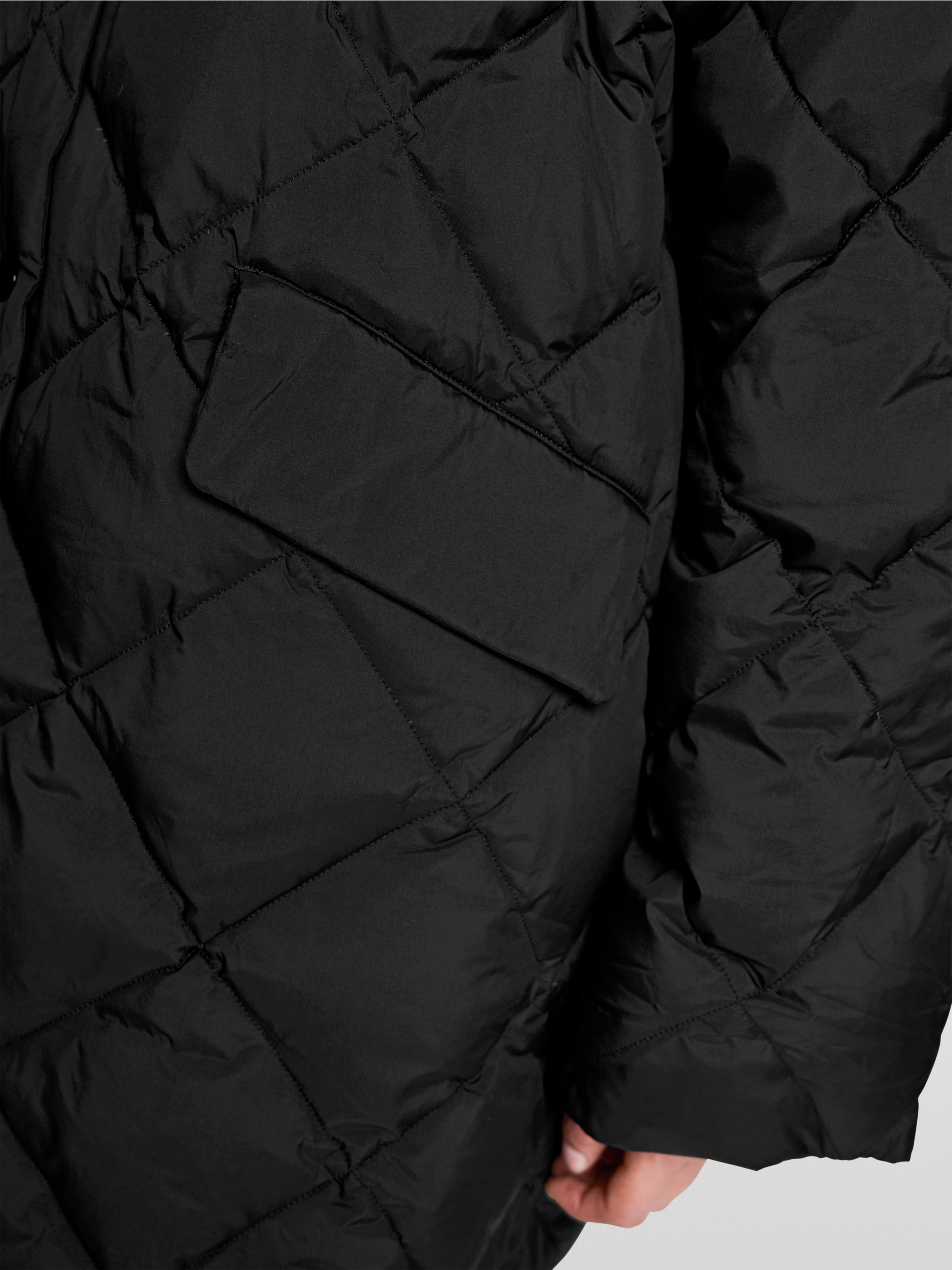 Manteau matelassé réversible
