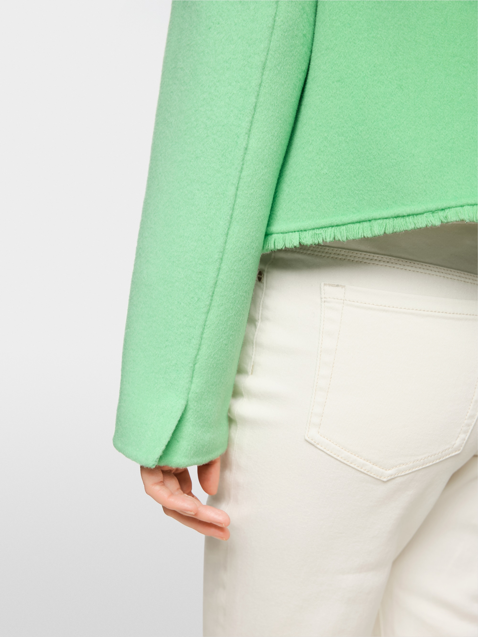 Jacke mit aufgesetzten Taschen