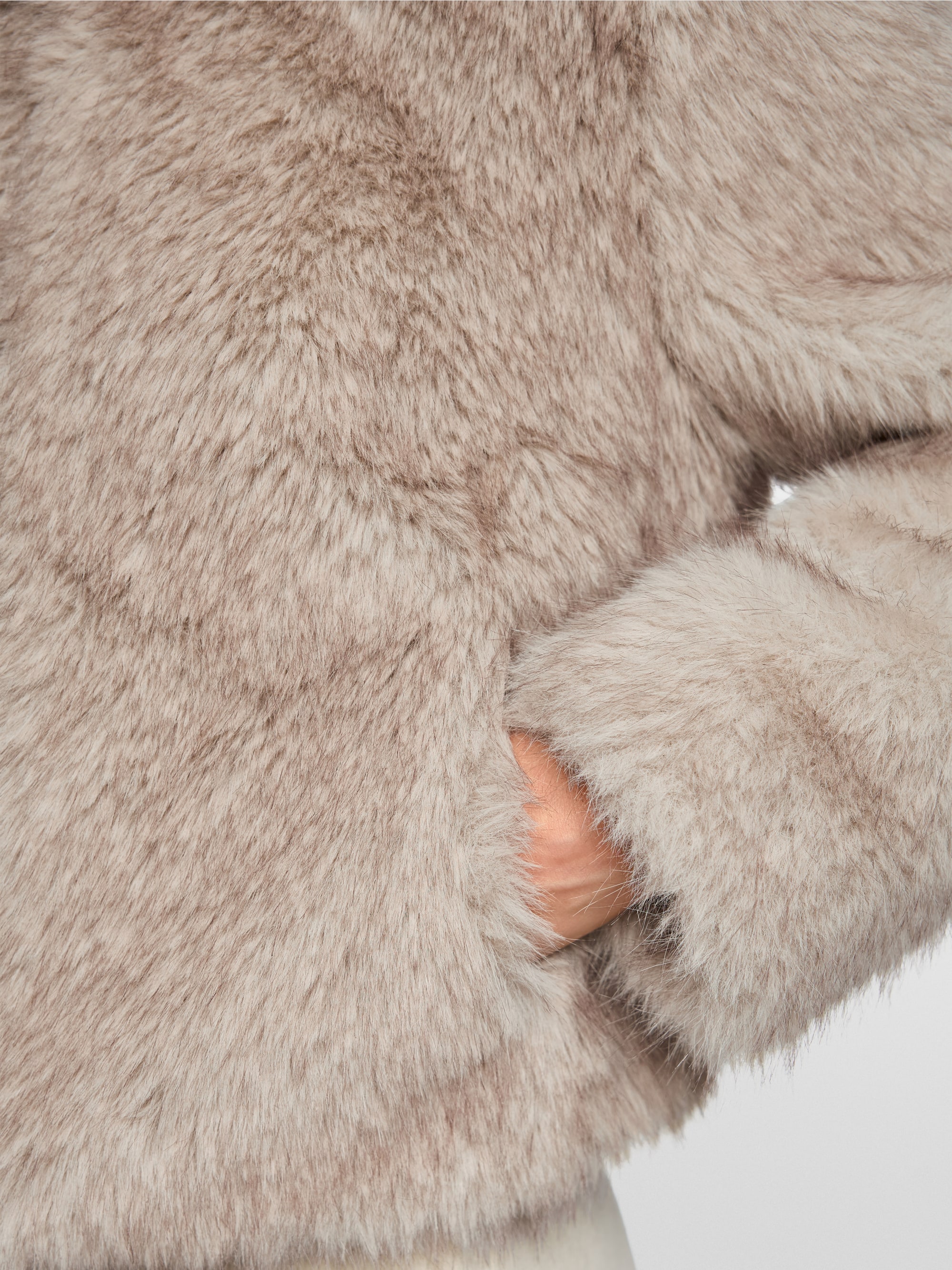 Cosy faux fur jacket