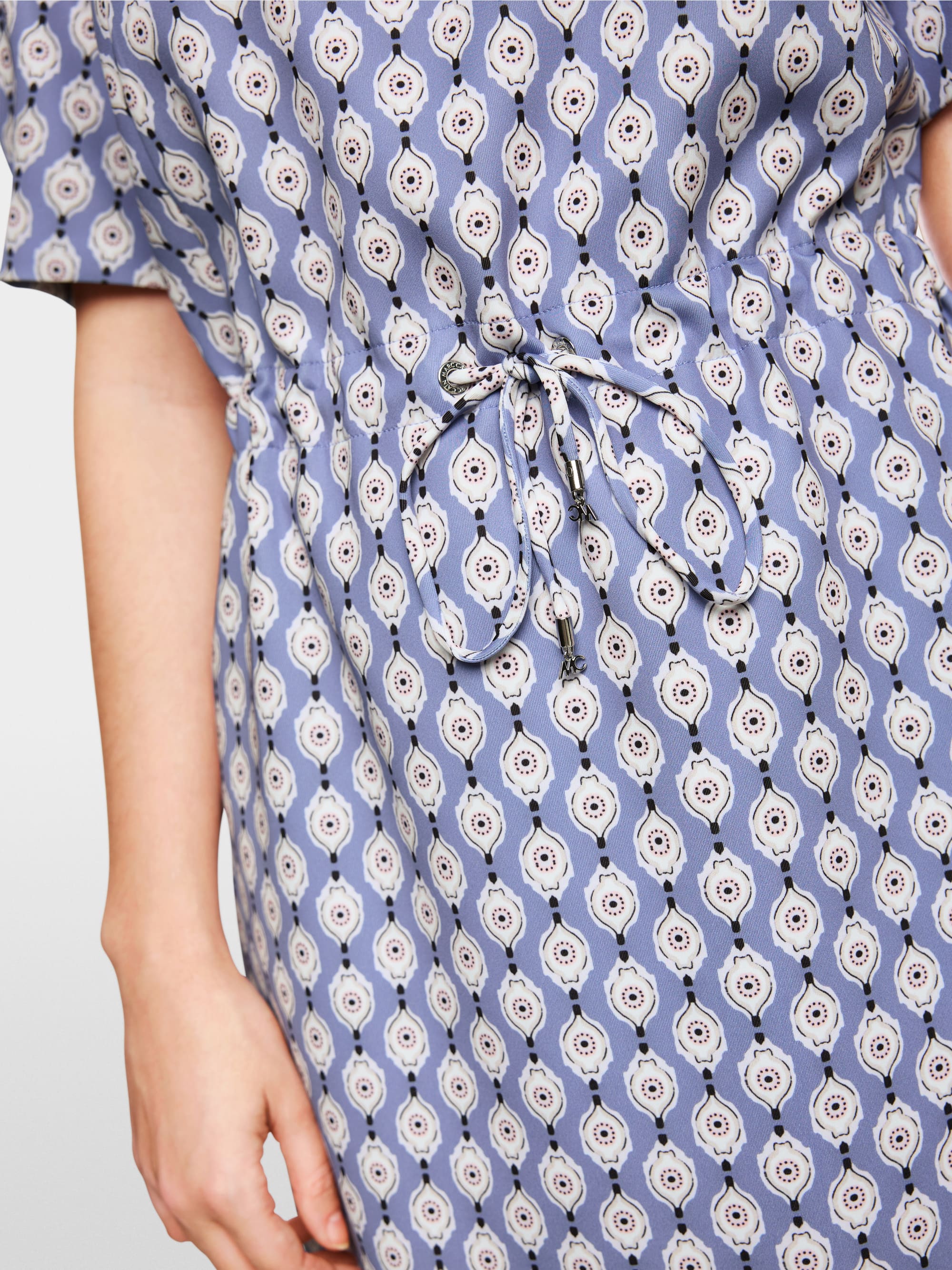 T-Shirt-Kleid mit Tunnelzug