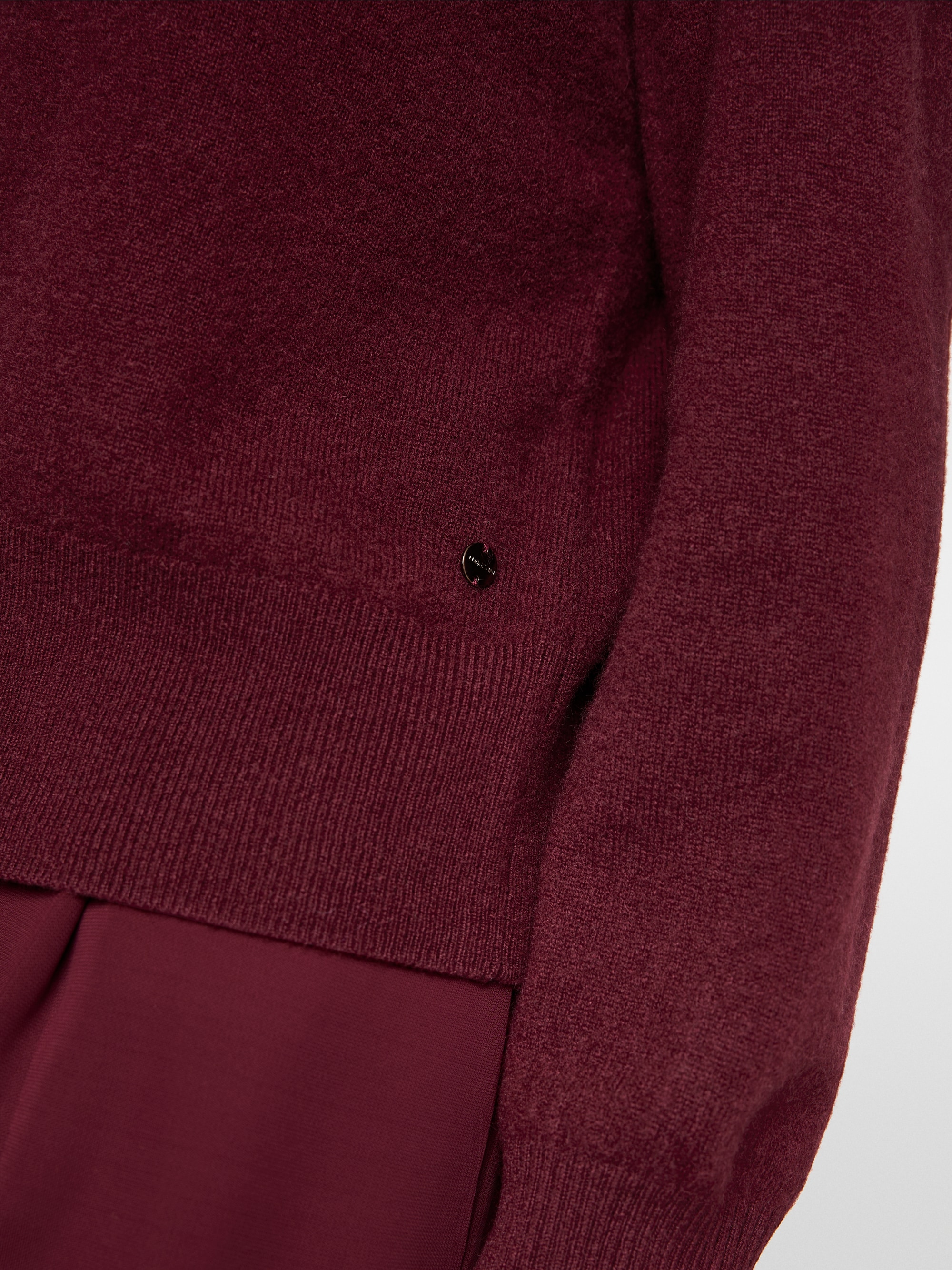Cardigan court en cachemire