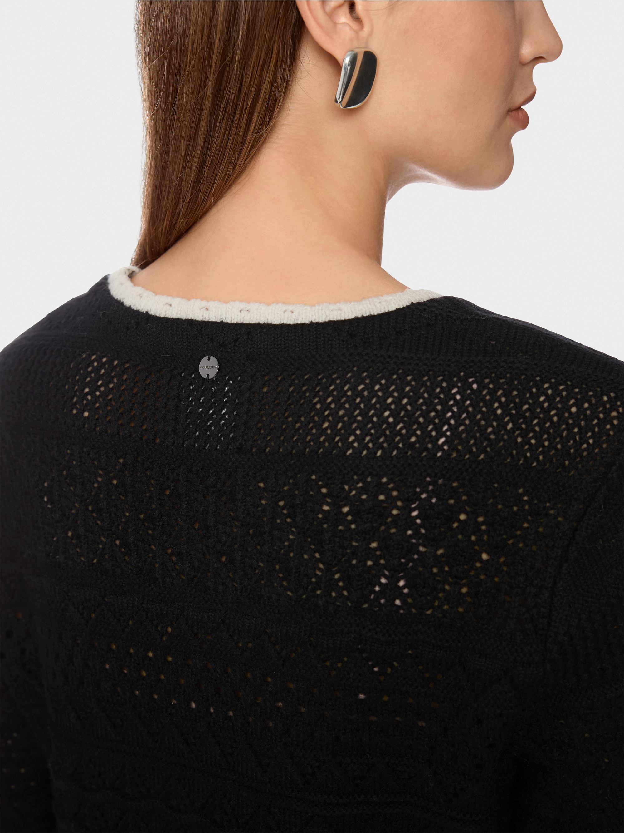 Langer Cardigan Knitted in Germany