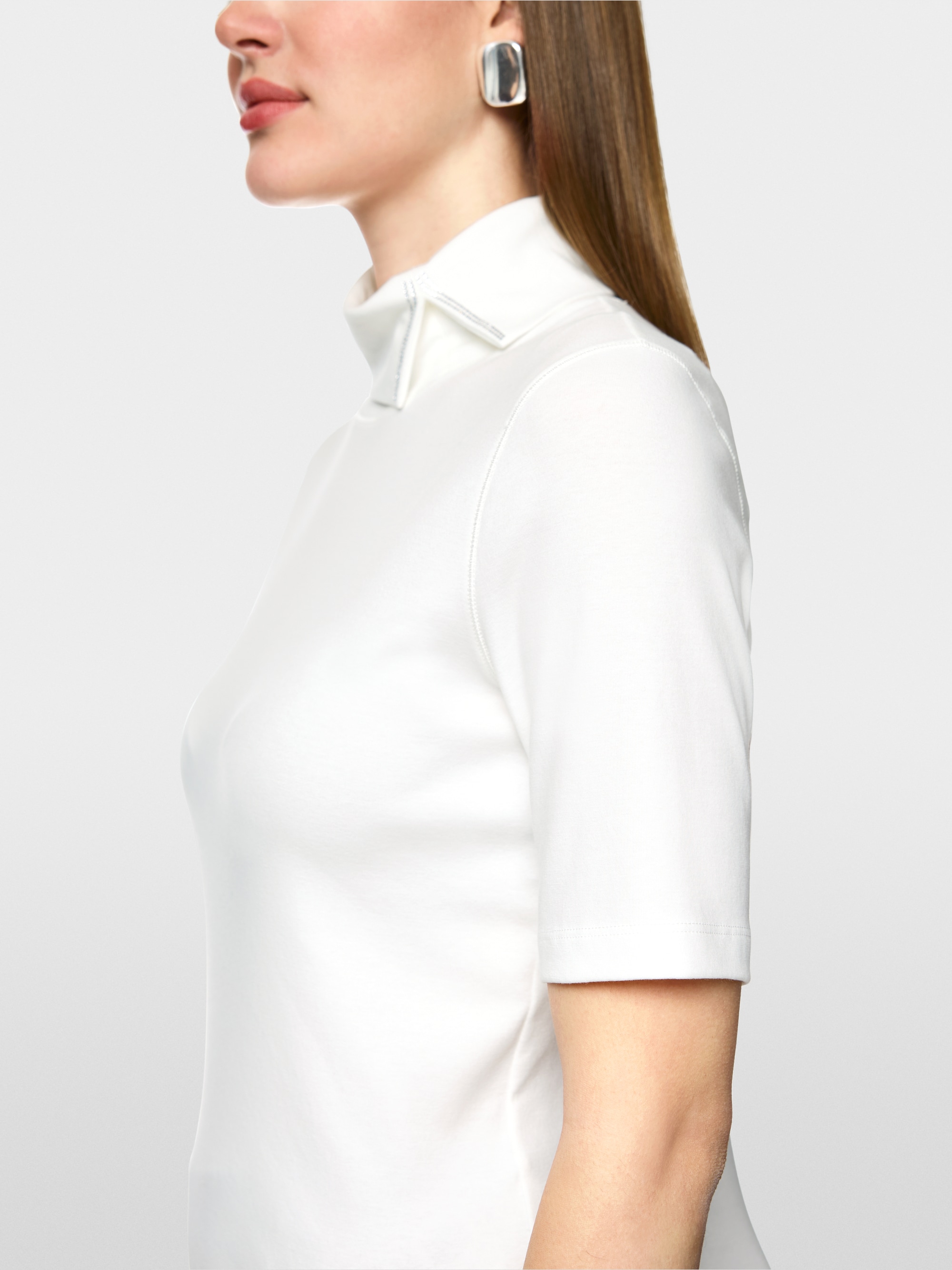 Turtleneck T-shirt