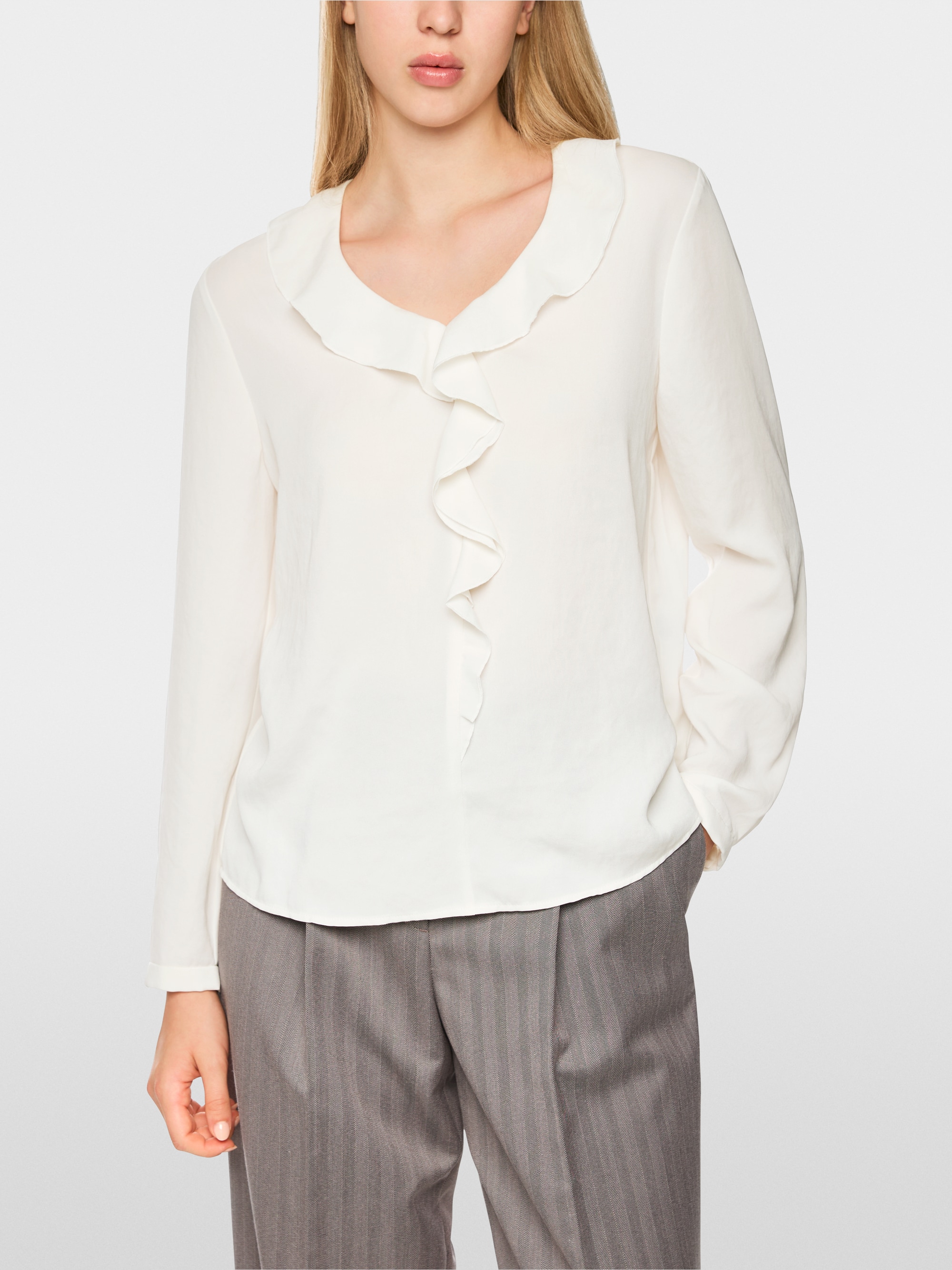 Blouse à volants « Rethink Together »