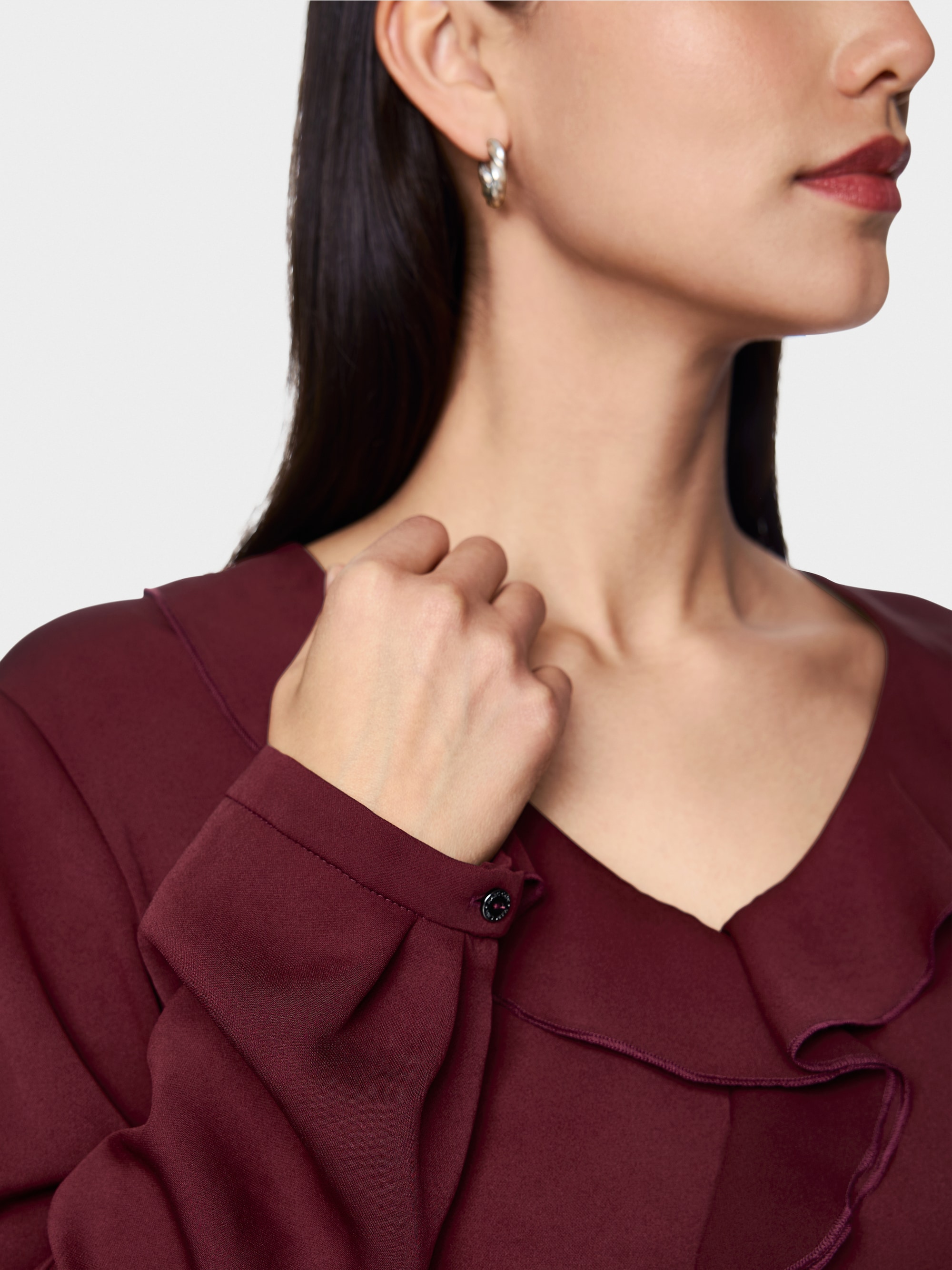 Blouse à volants « Rethink Together »