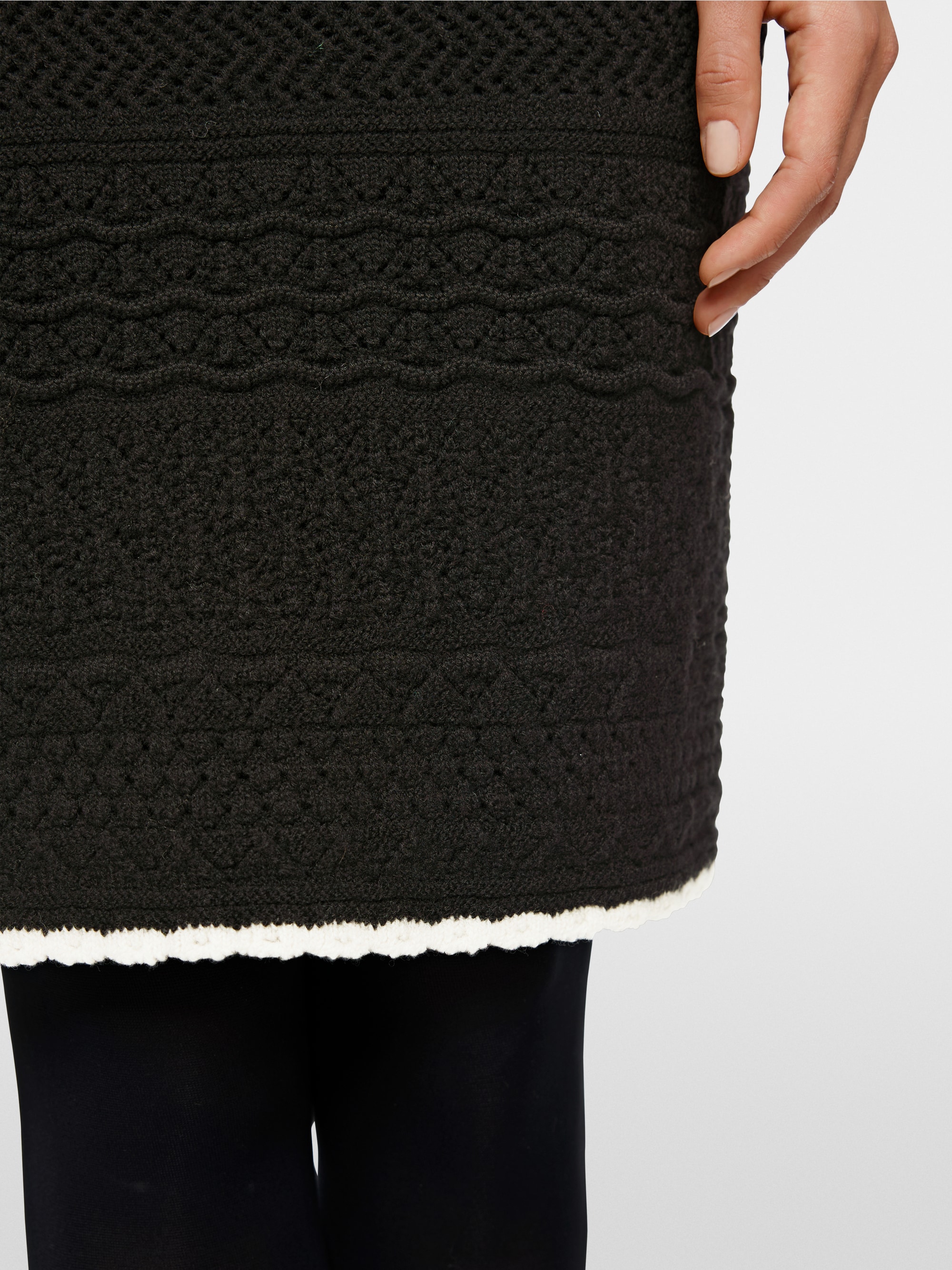 Knitted in Germany ajour skirt