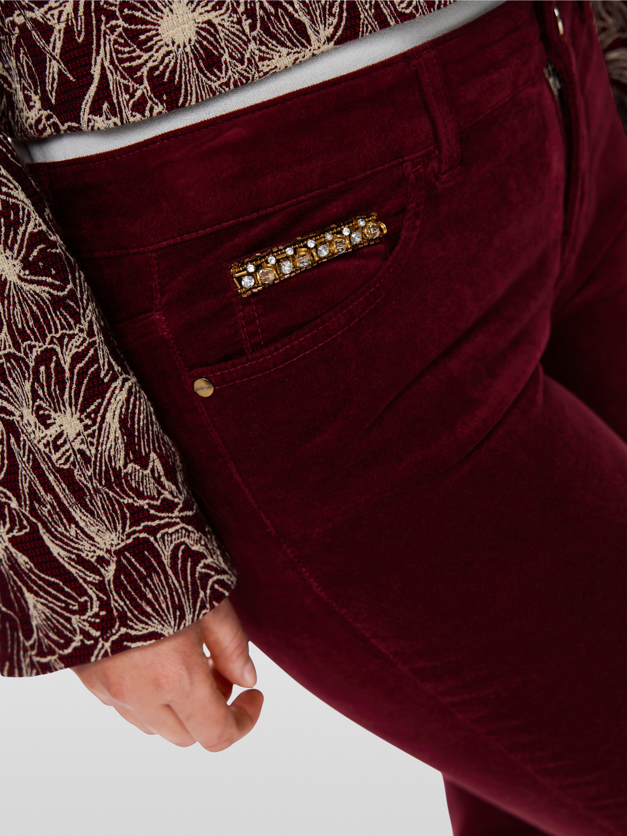 Pantalon slim SILVI taille basse