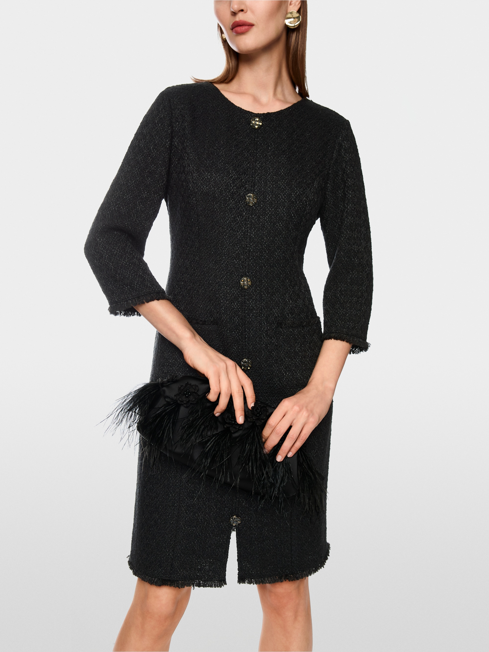 Schickes Bouclé Kleid