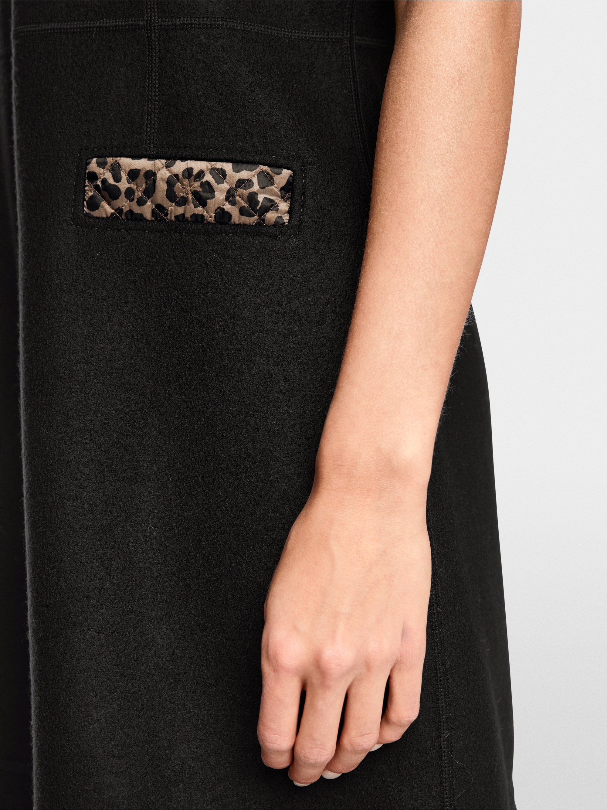 Knitted in Germany sleeveless dress
