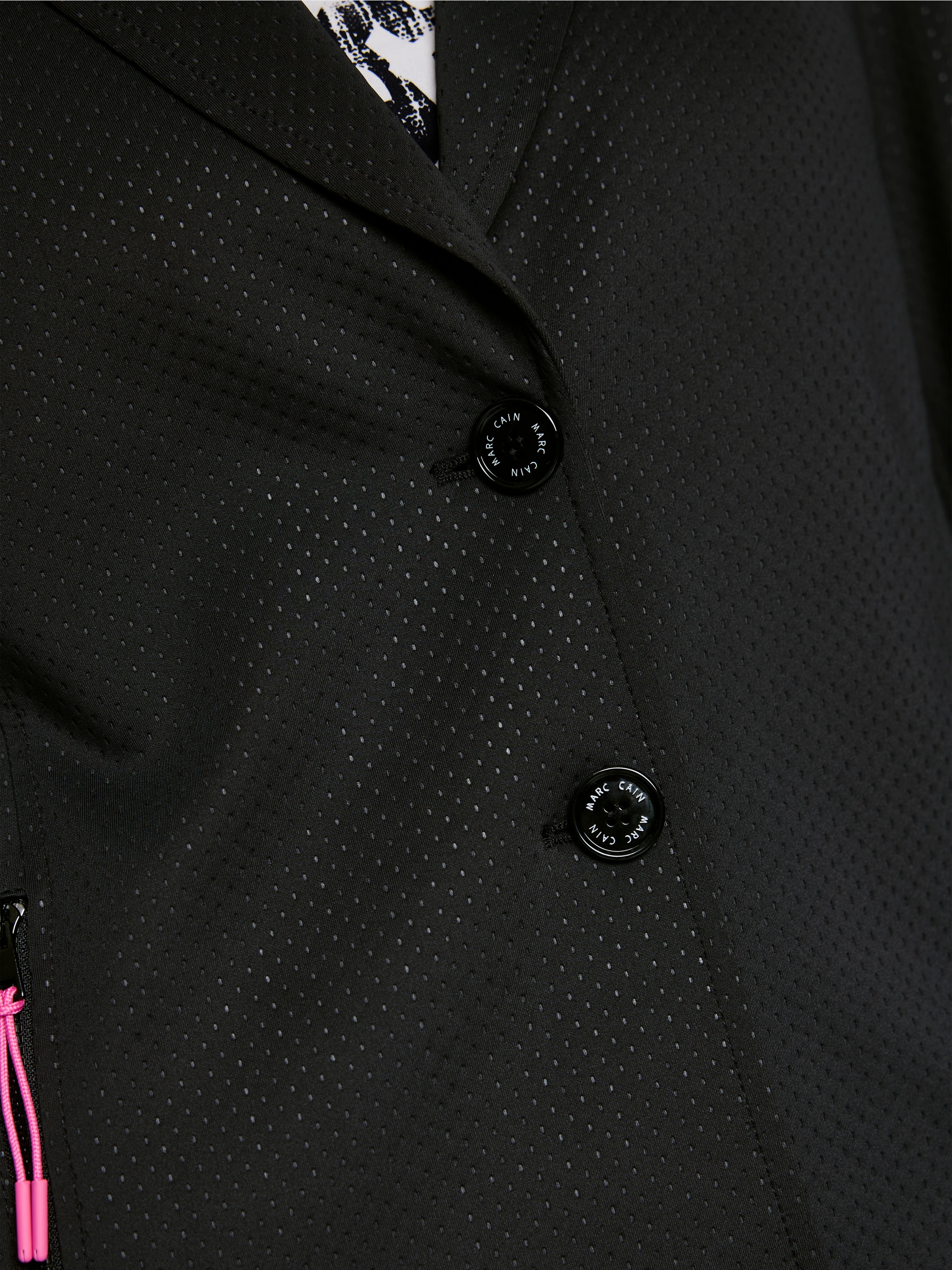 Blazer sportif effet résille
