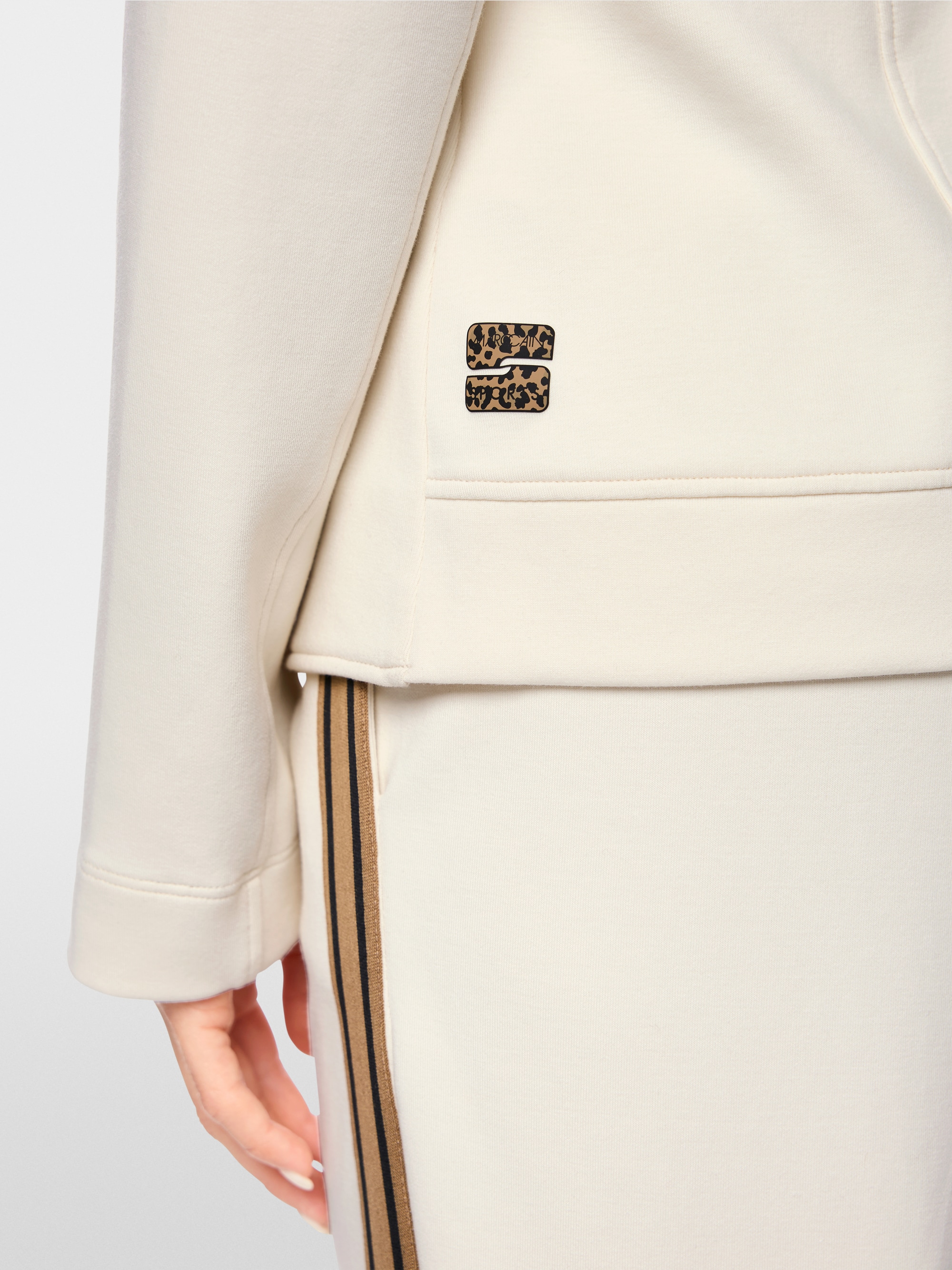 Single-breasted blazer in beaver