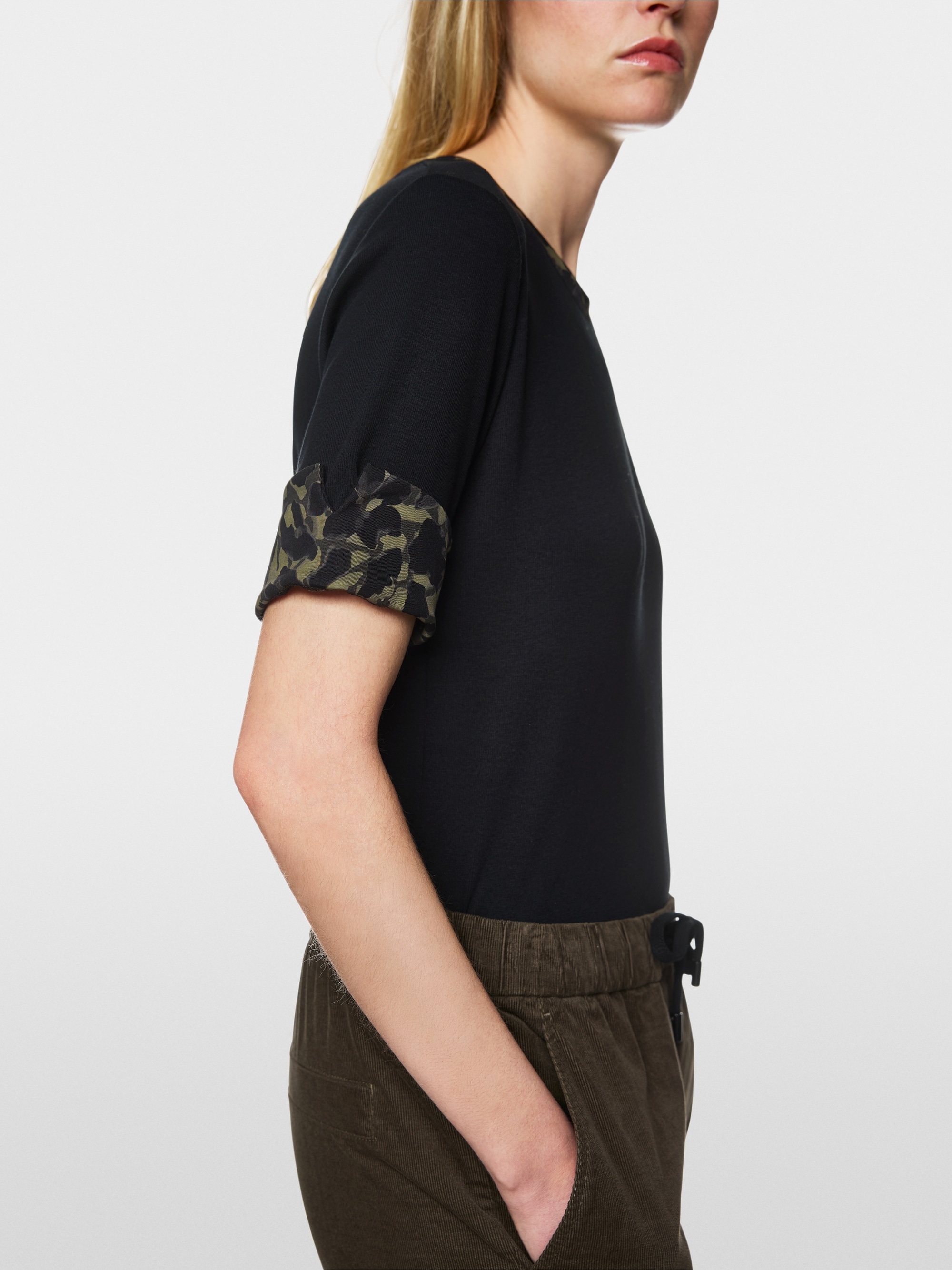 T-shirt en jersey avec détails imprimés
