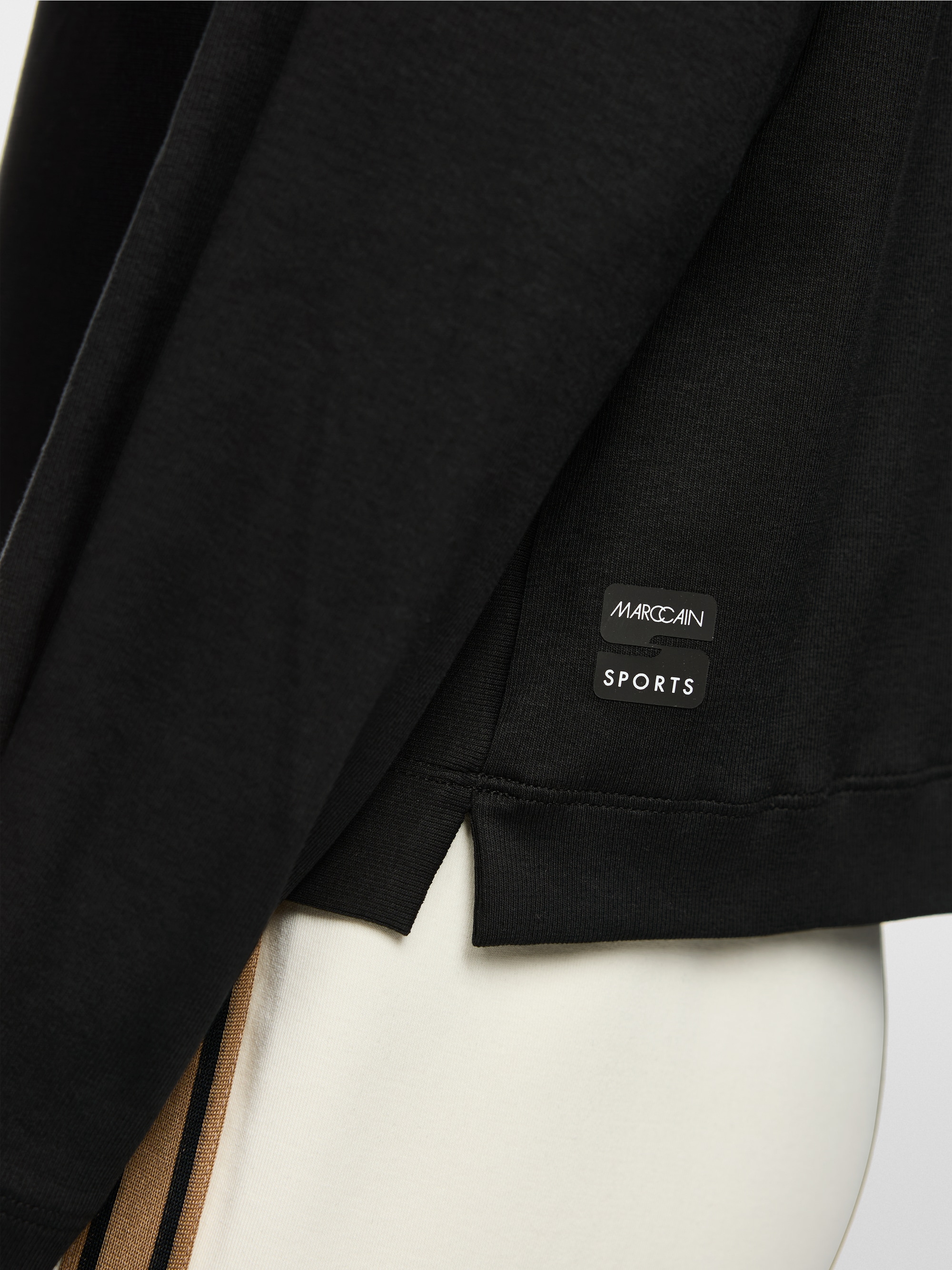 Langarmshirt mit U-Boot-Ausschnitt