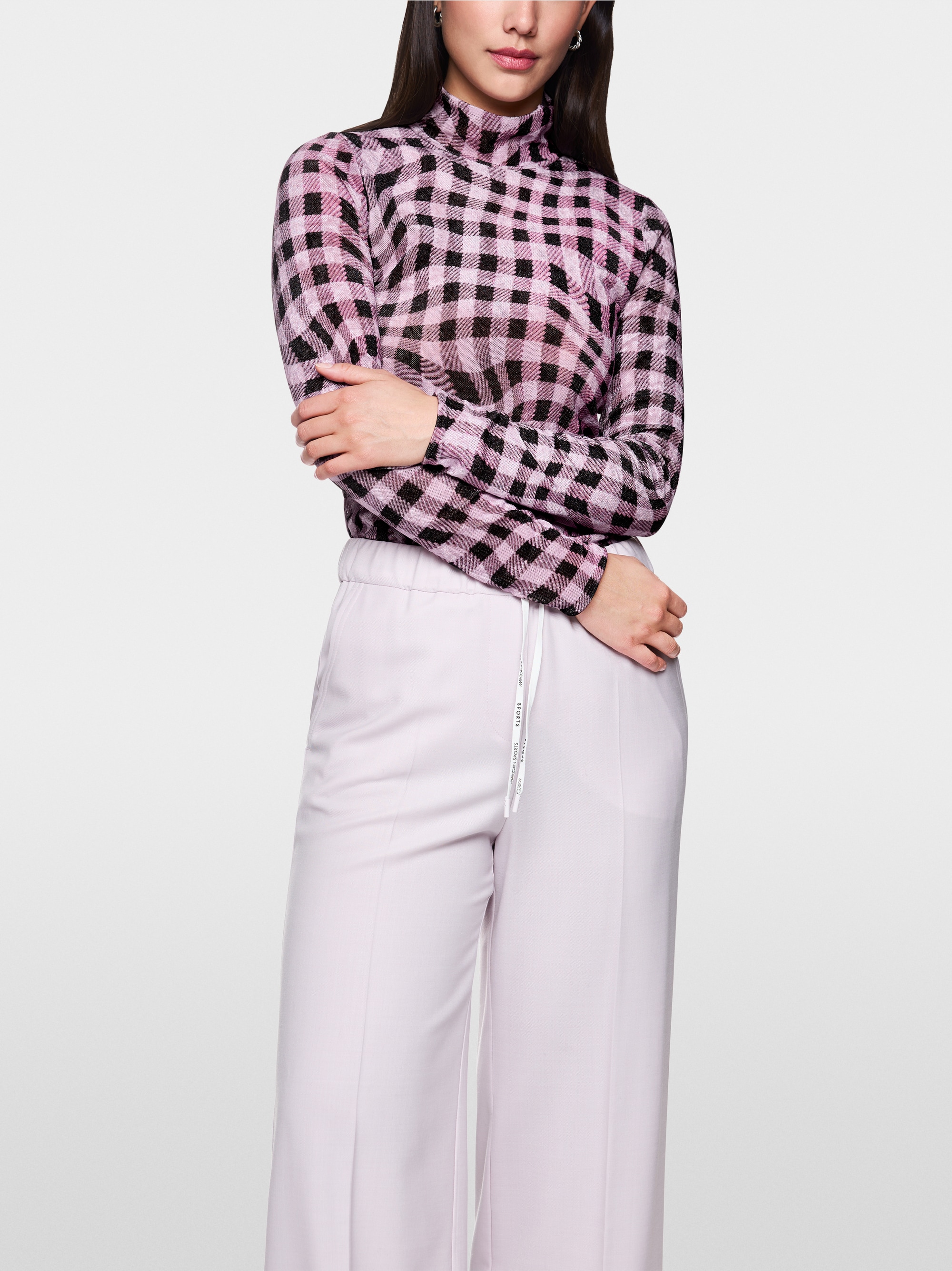 Langarmshirt mit Turtleneck