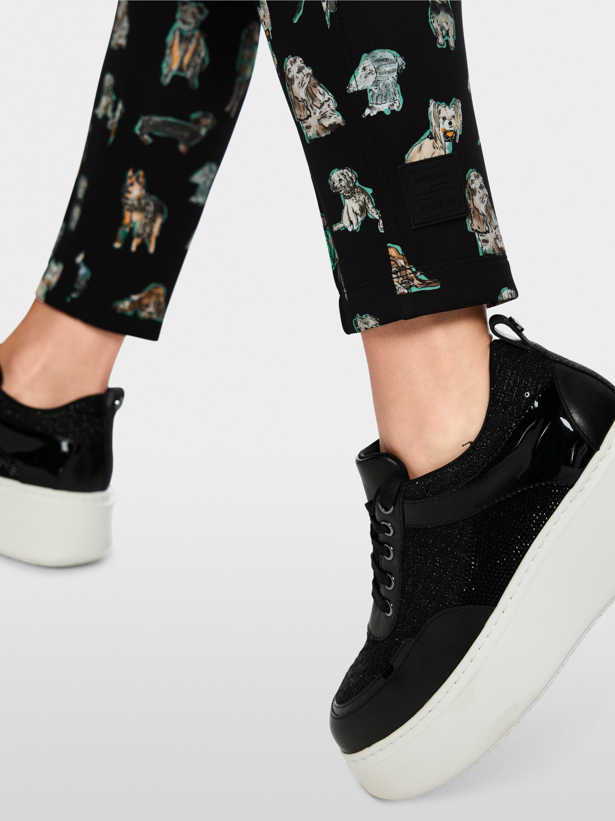7/8-broek SOFIA met elastische band