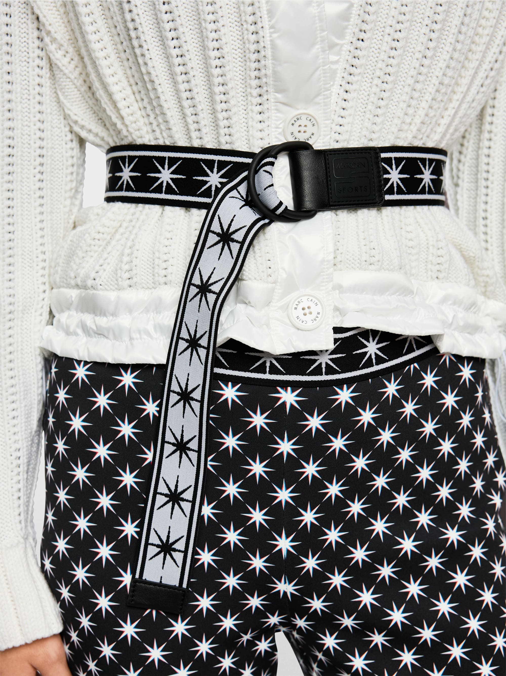 Ceinture sportive avec boucle à anneaux