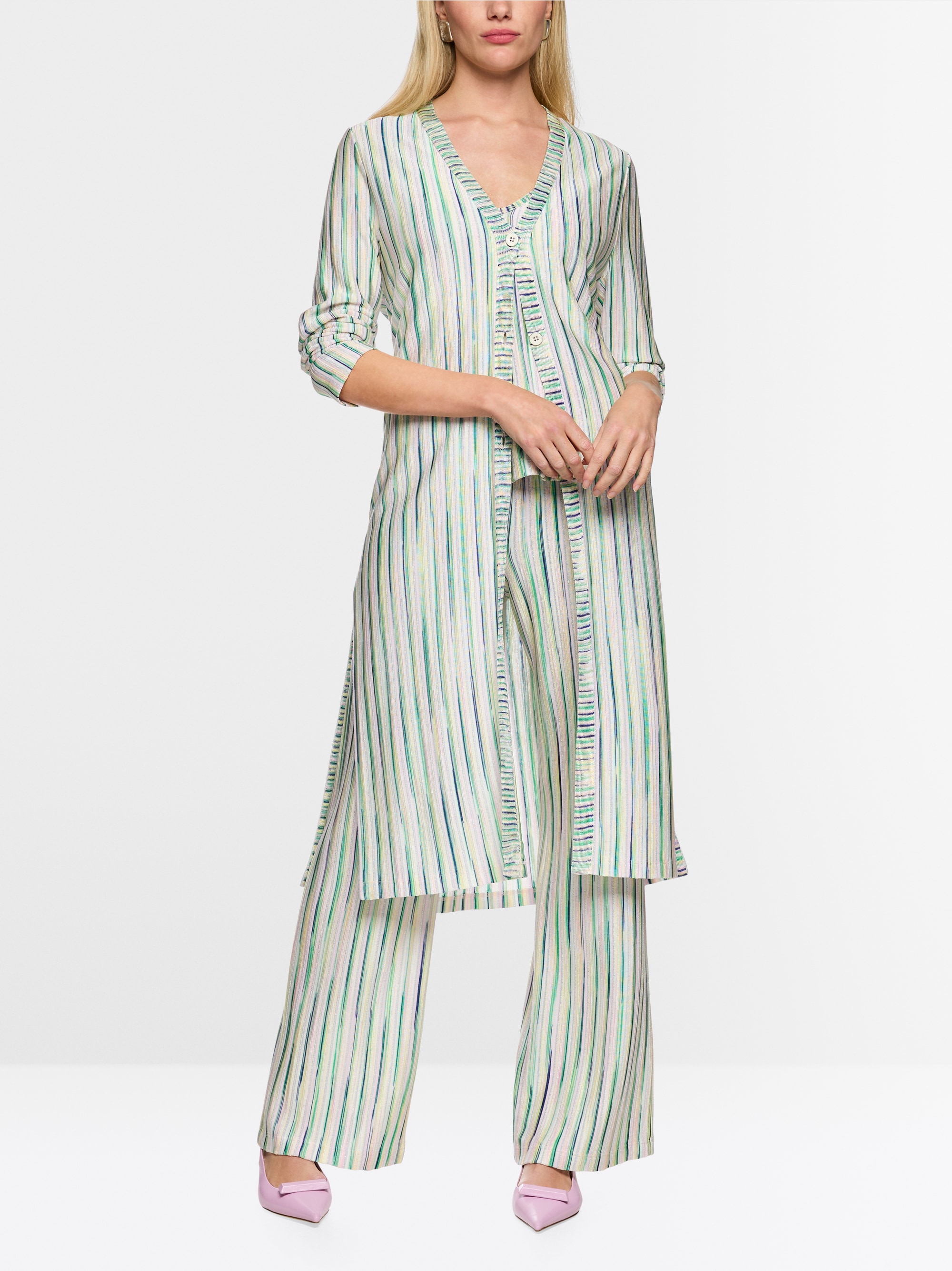 ‘Knitted in Germany’ long coat