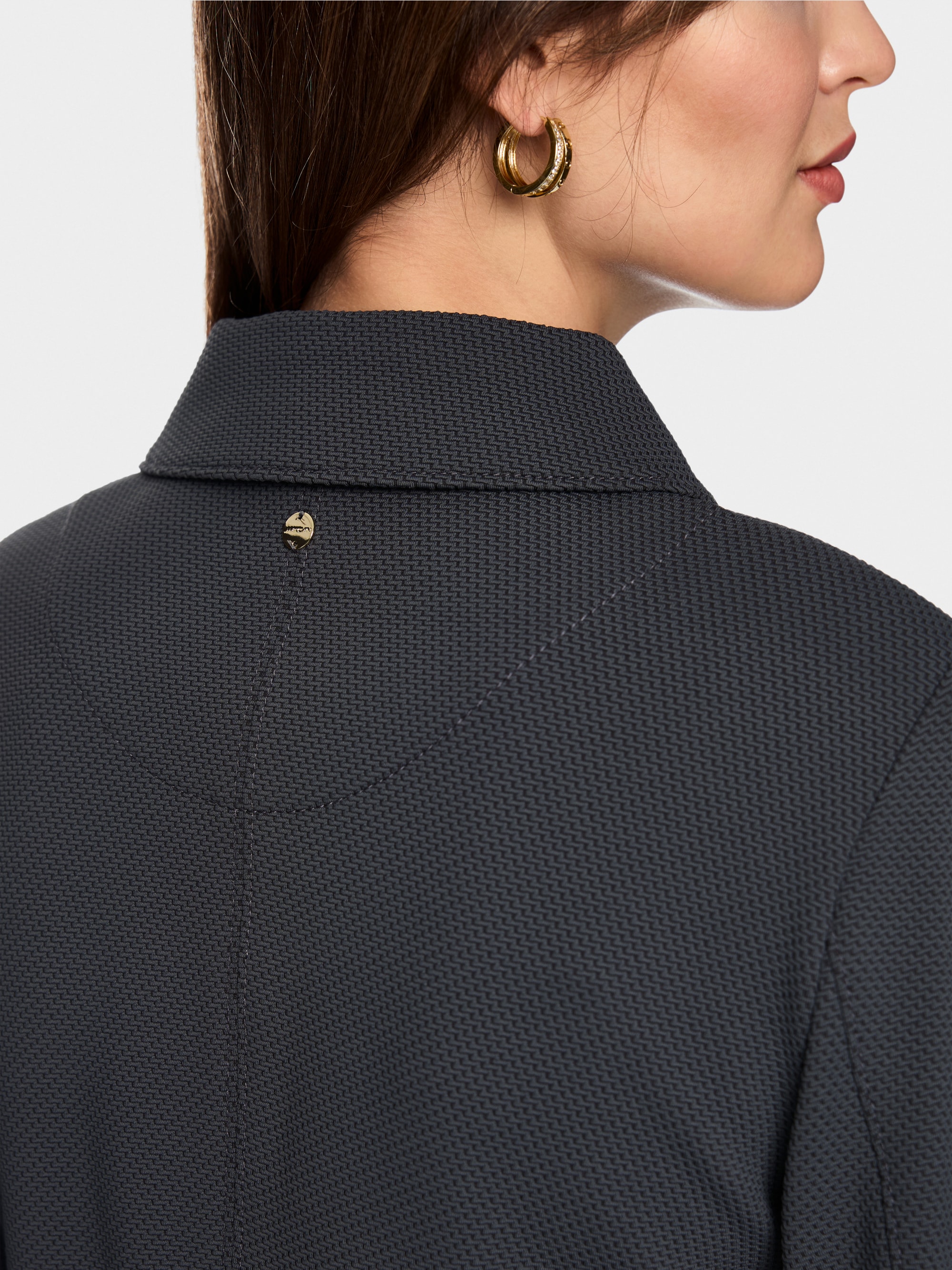 Textured stretch dress