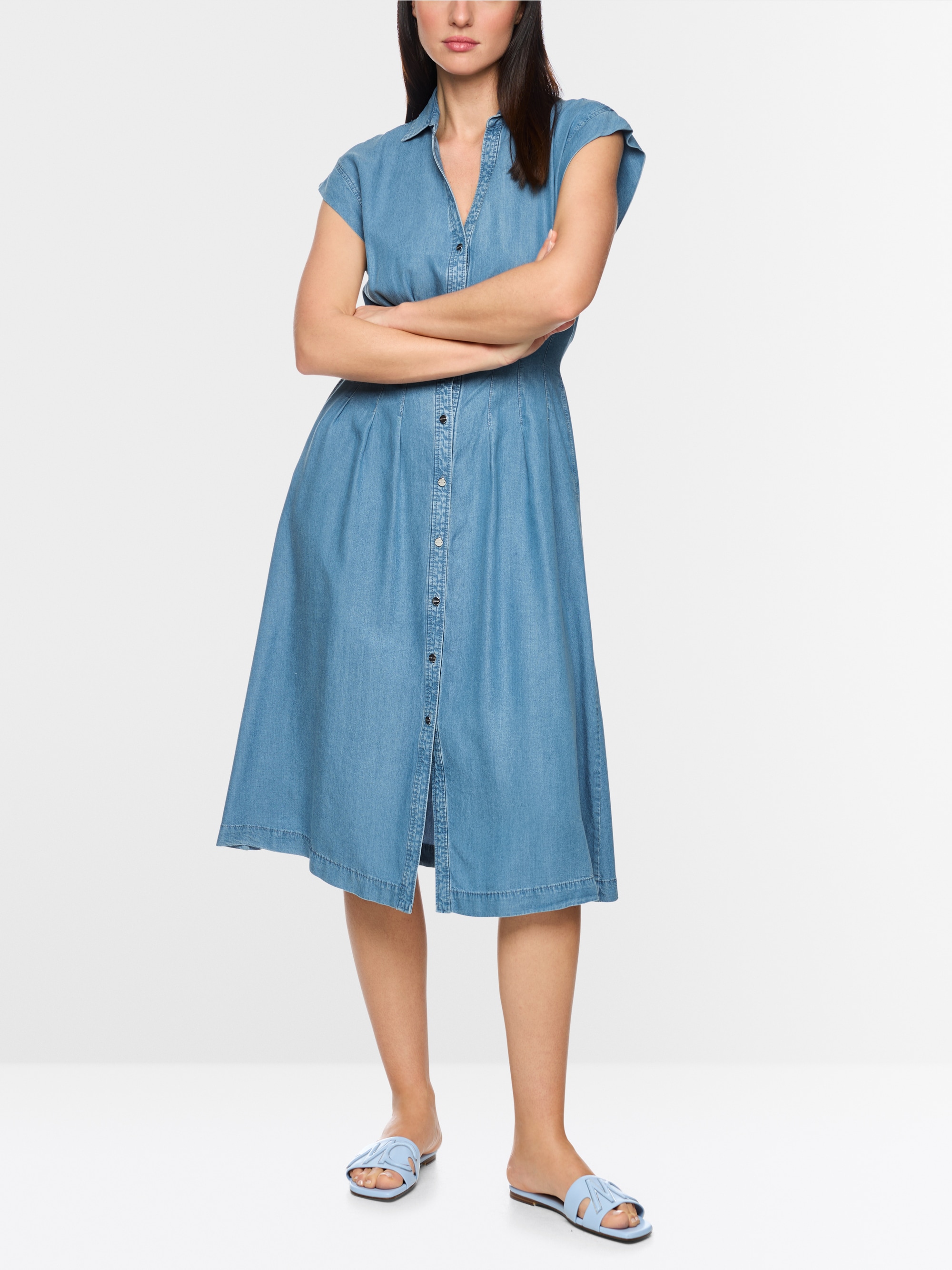 Robe midi en denim « Rethink Together »