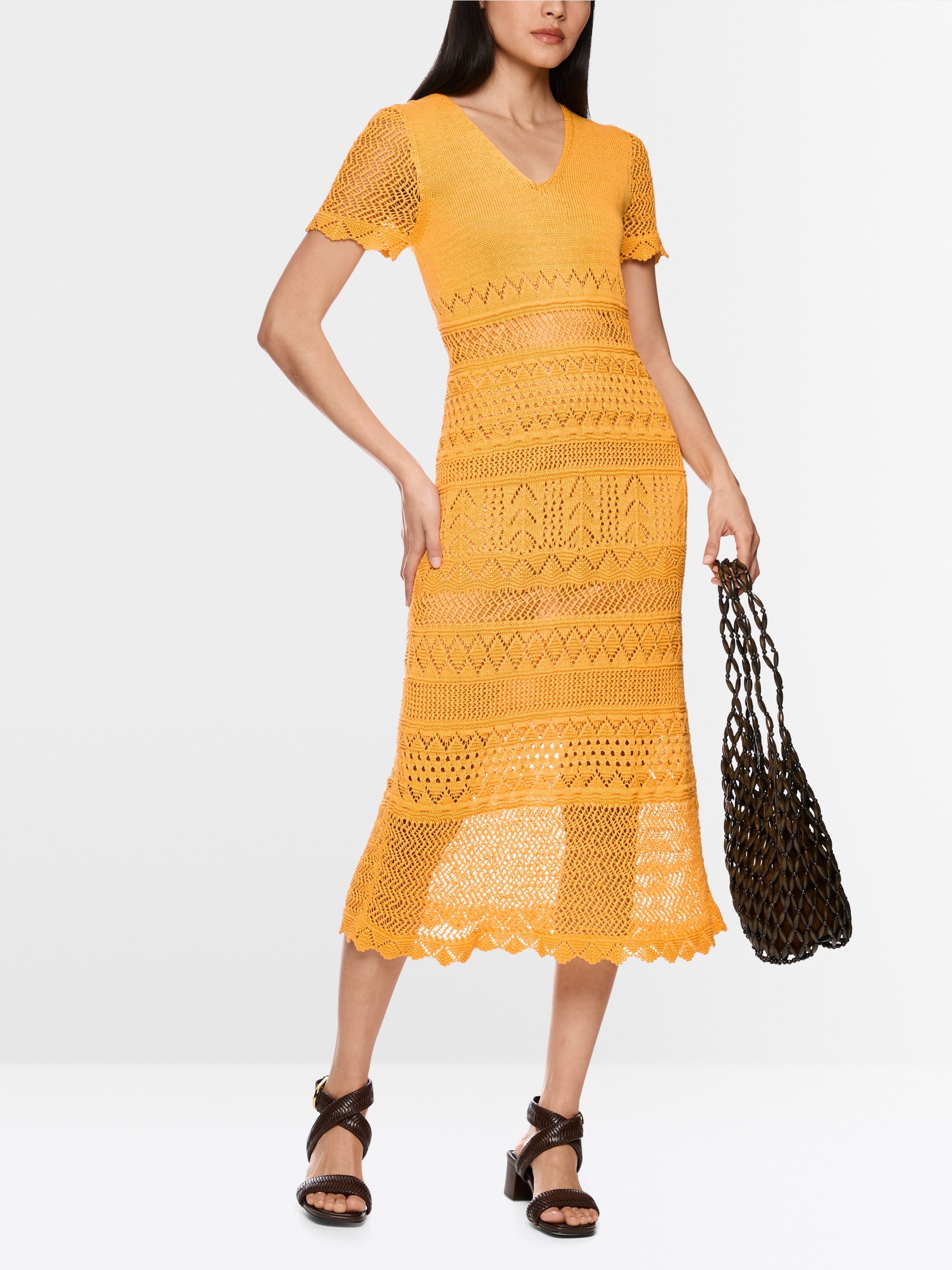 ‘Rethink Together’ openwork dress