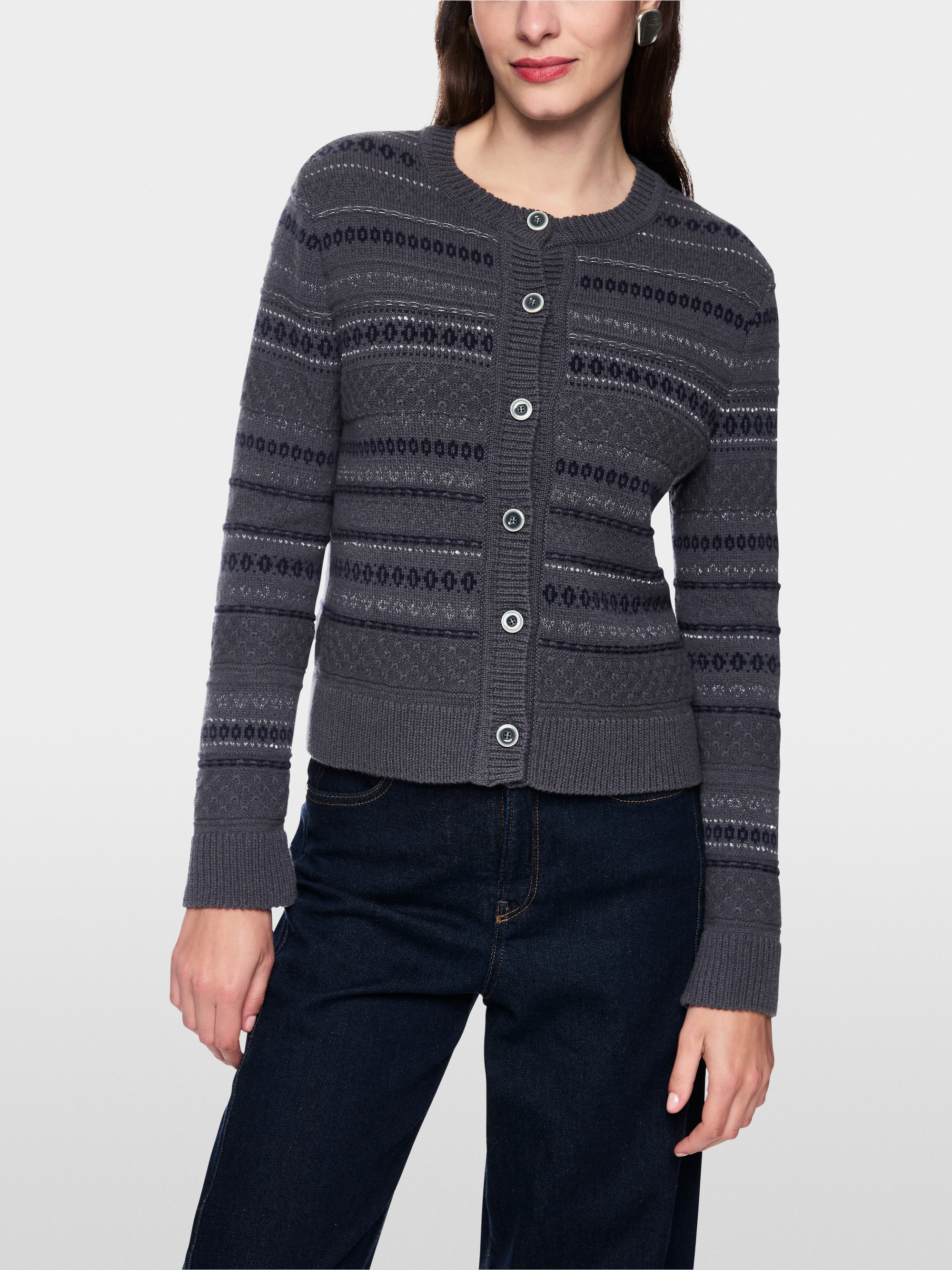 Lurex cardigan ‘Rethink Together’