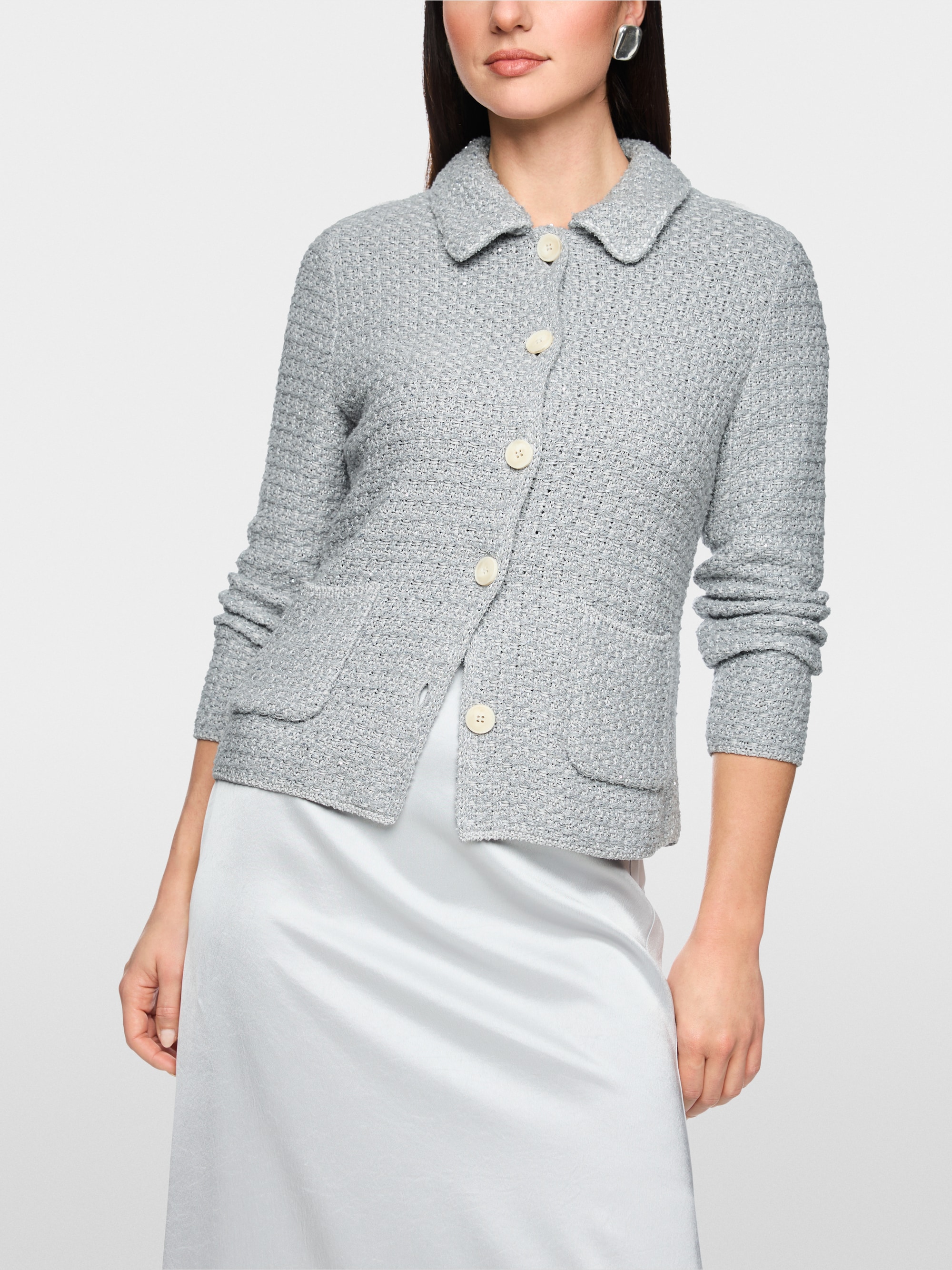 ‘Knitted in Germany’ knitted cardigan