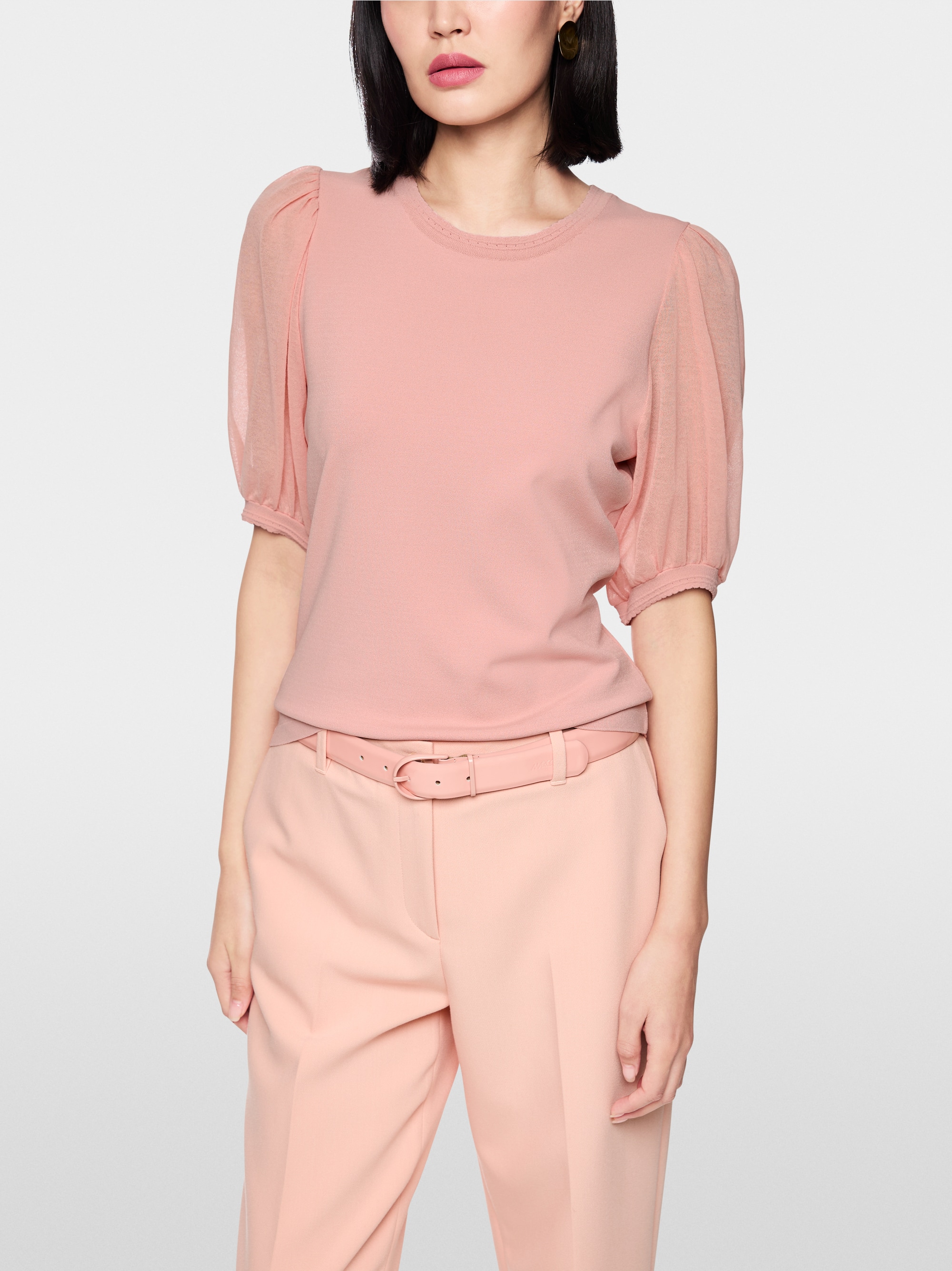 Pull à manches courtes « Knitted in Germany »