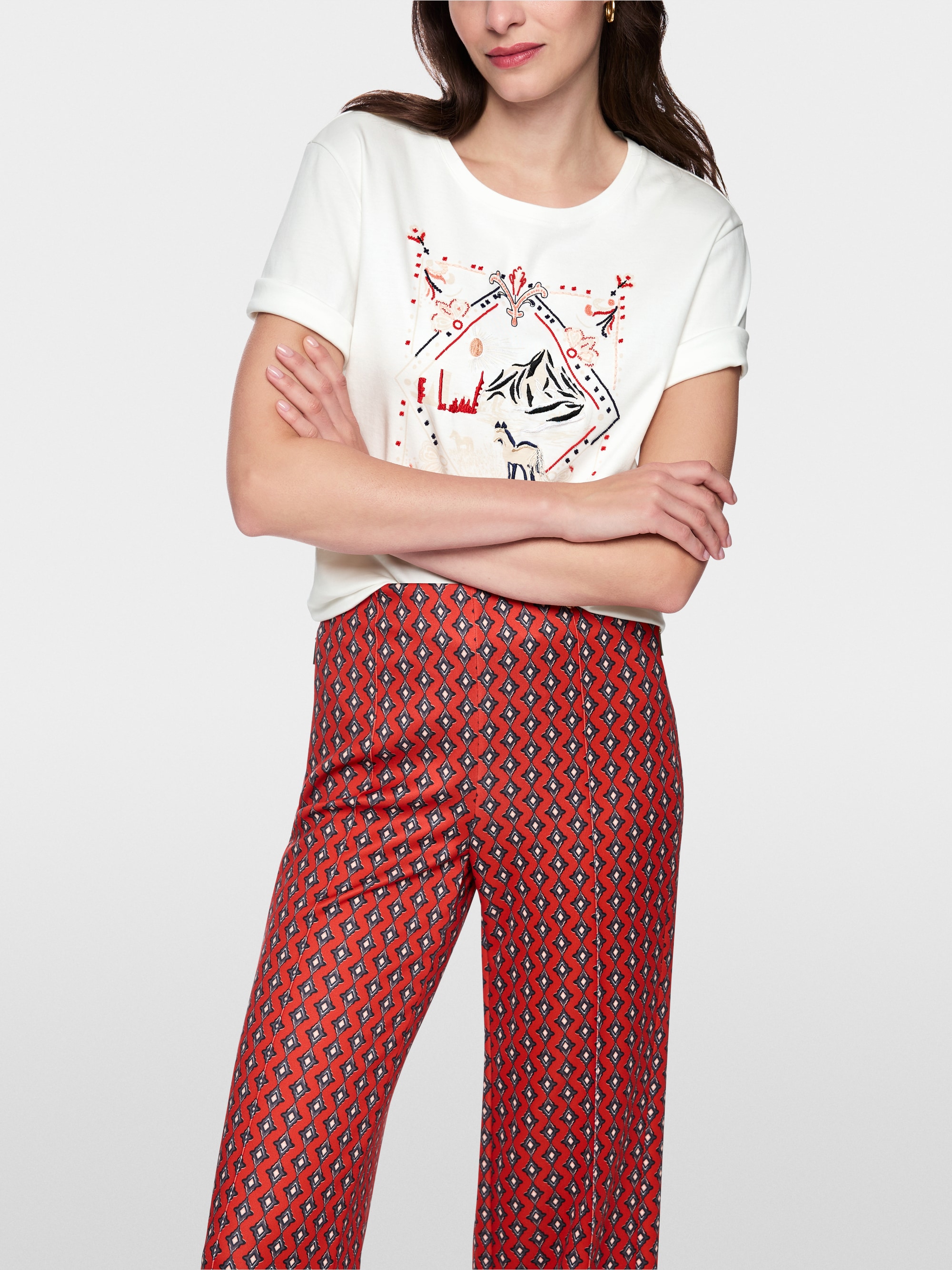 T-Shirt mit Motivprint