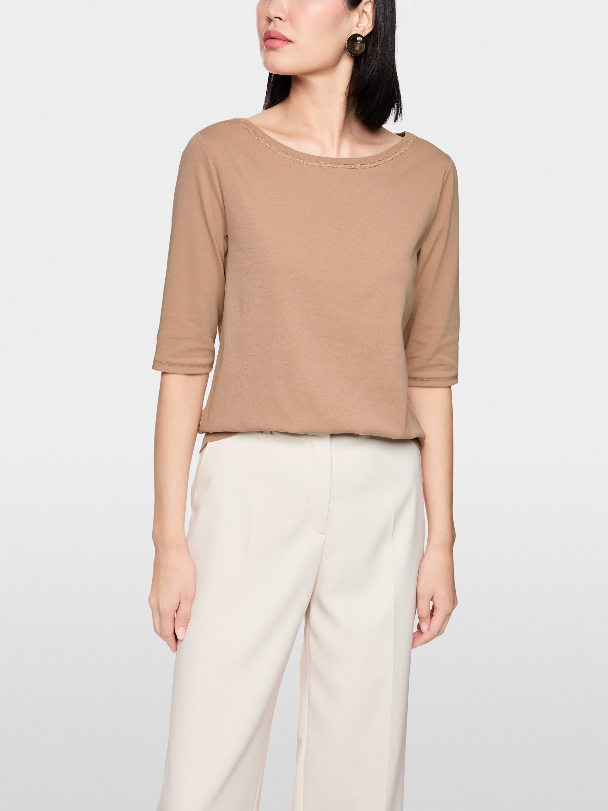 T-shirt à demi-manches avec détails décoratifs