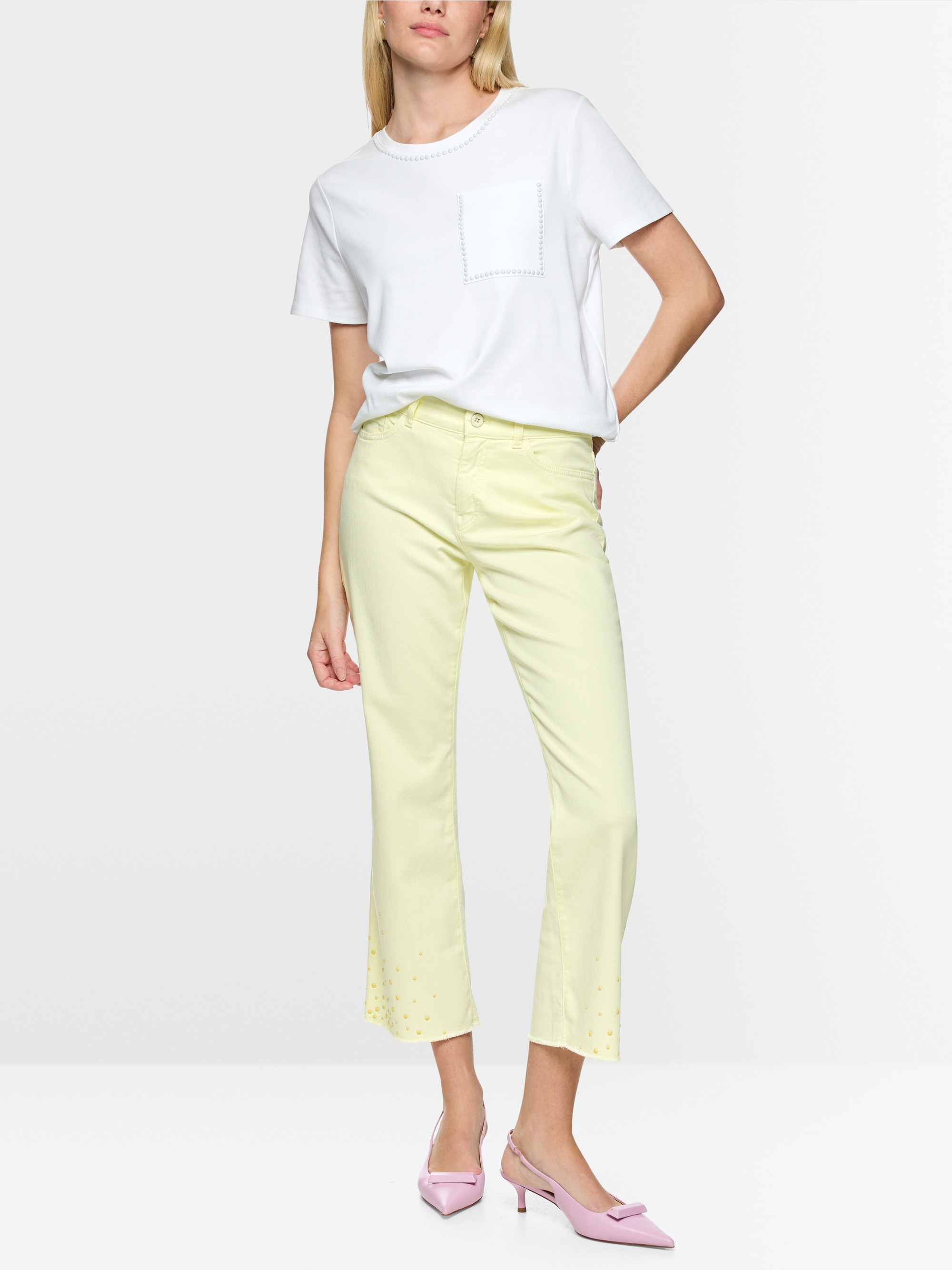 T-shirt en coton stretch