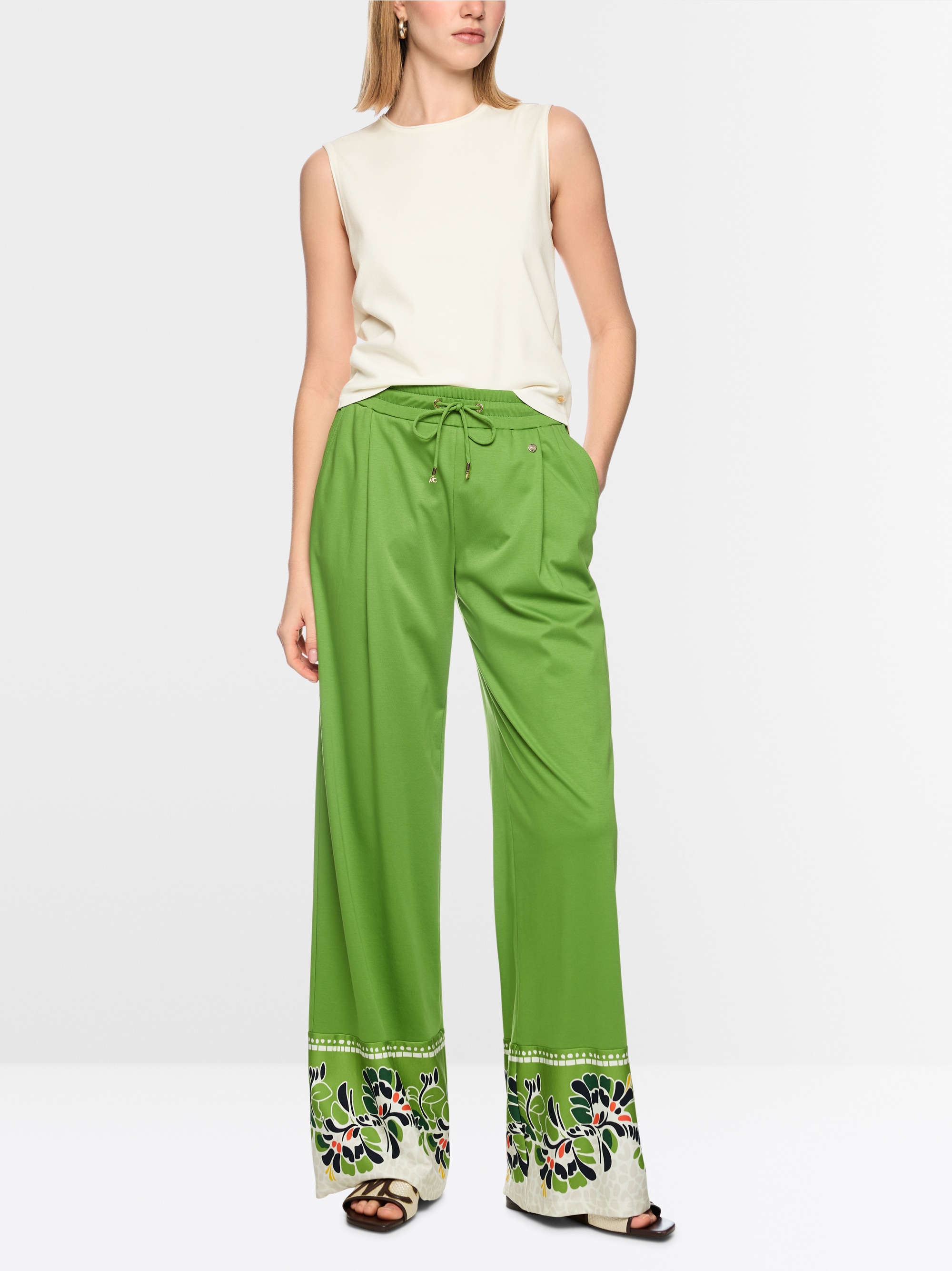 ‘Rethink Together’ viscose blend top