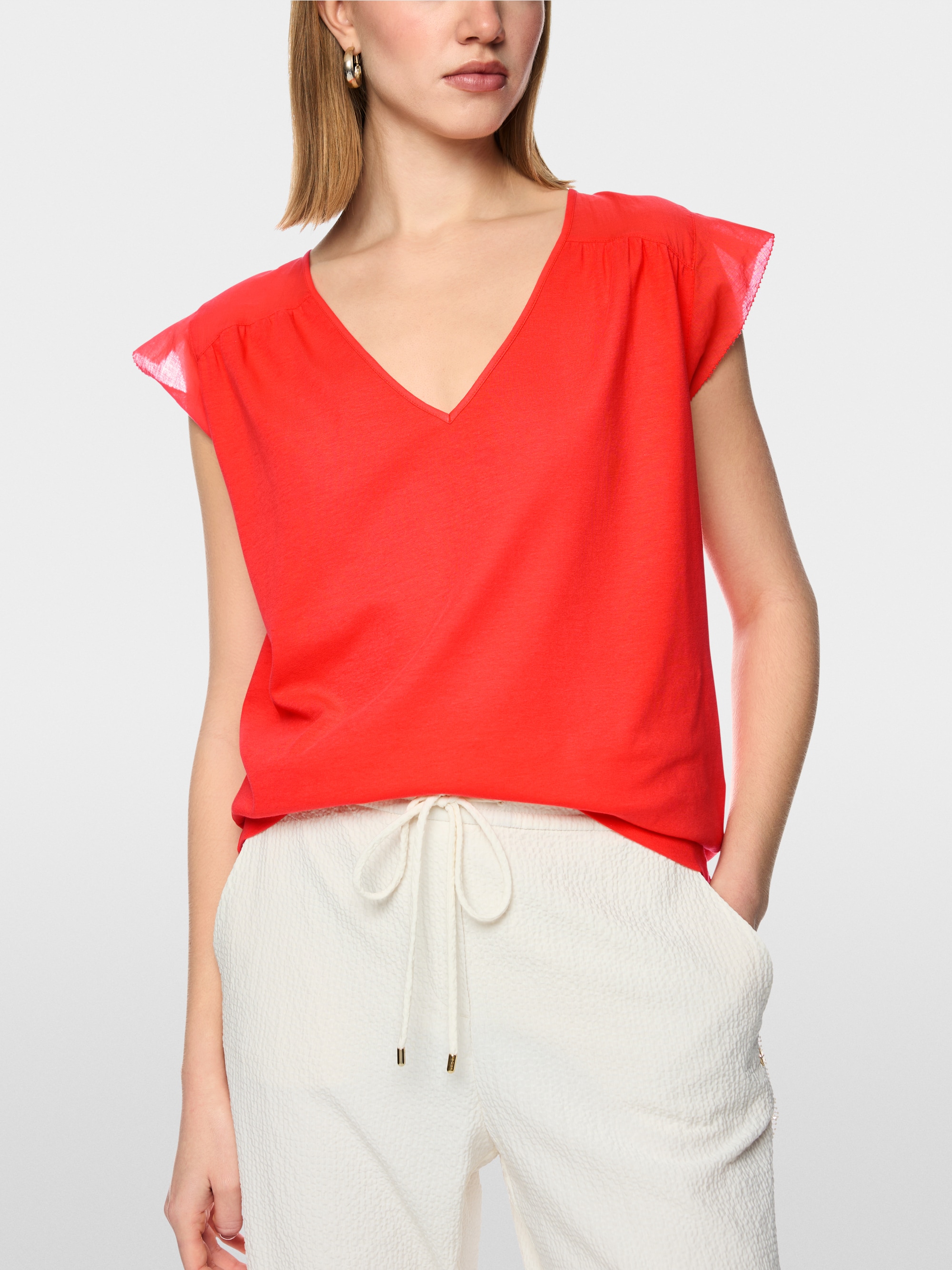 Cotton stretch top